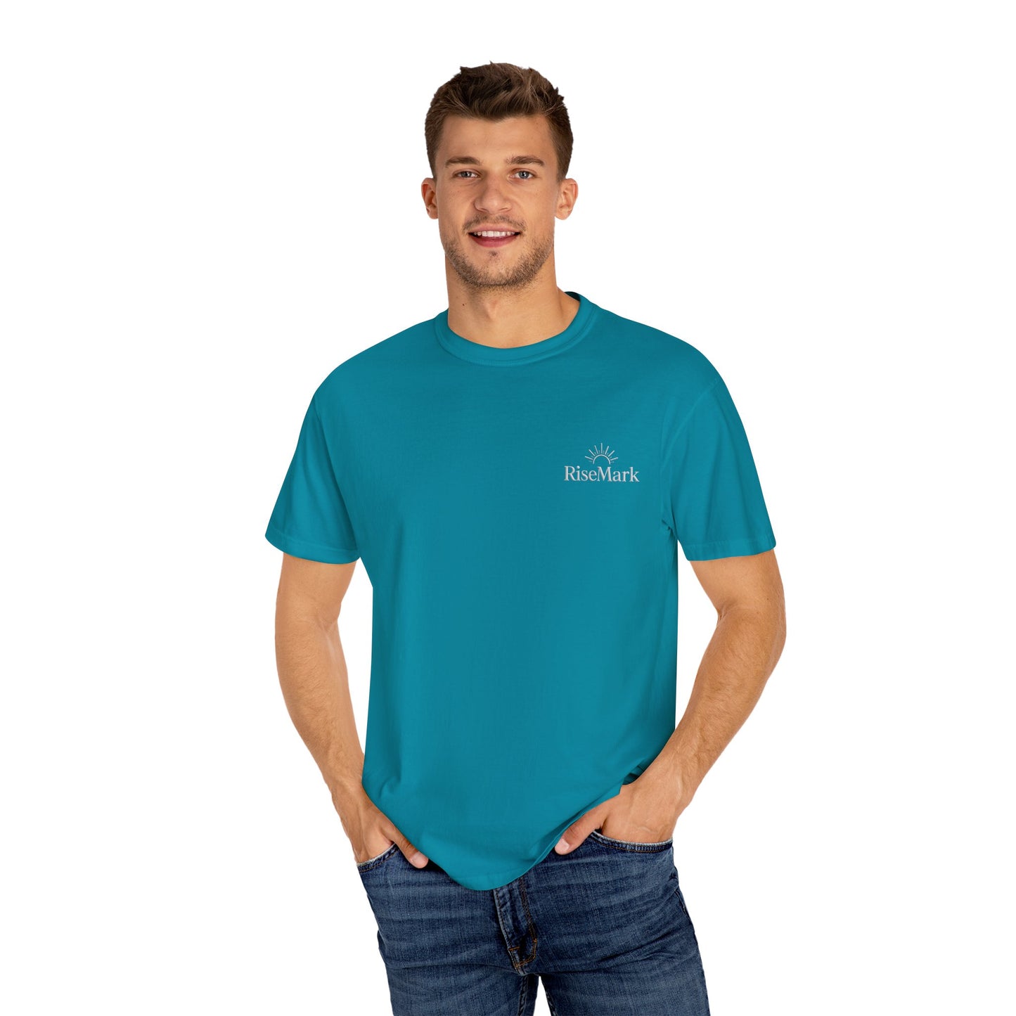 Peace Hits Different Unisex Garment-Dyed T-Shirt, Inspirational Tee, Casual Wear, Religious Gift, Everyday Comfort