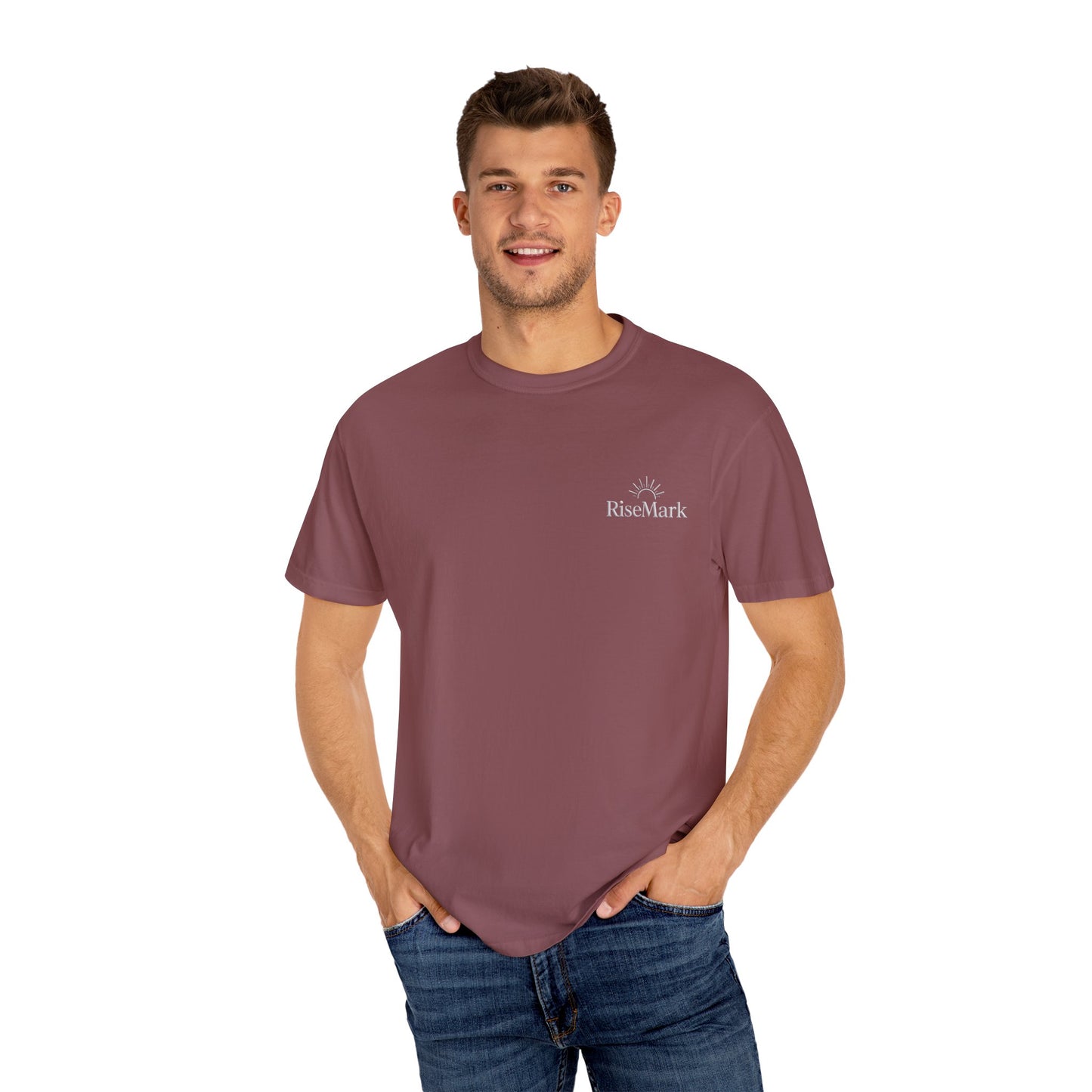 Unisex Garment-Dyed Tee - Fear No Evil, Inspirational Shirt, Casual Wear, Christian Apparel, Motivational Gift, Faith-Based Fashion