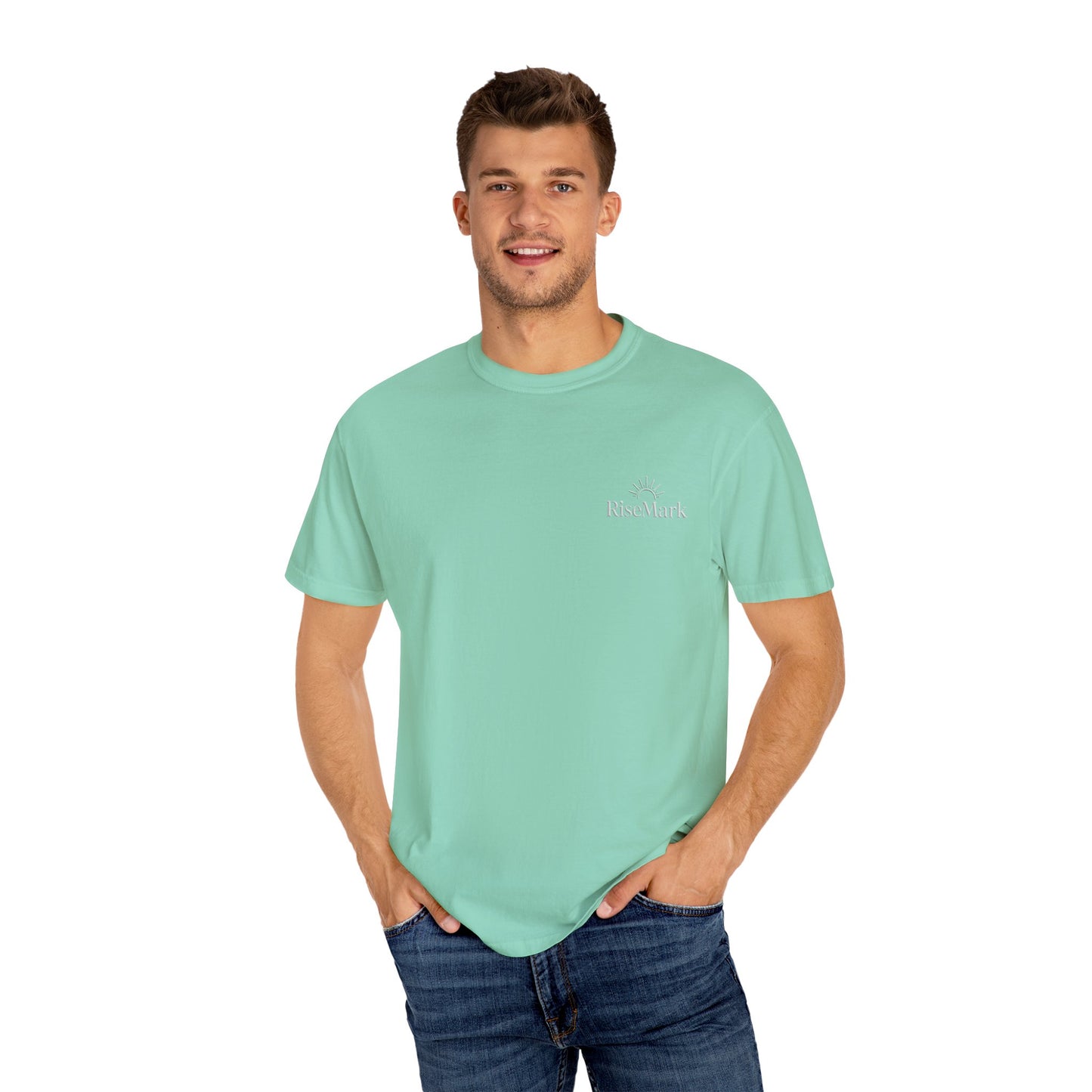 Unisex Garment-Dyed Tee - Fear No Evil, Inspirational Shirt, Casual Wear, Christian Apparel, Motivational Gift, Faith-Based Fashion
