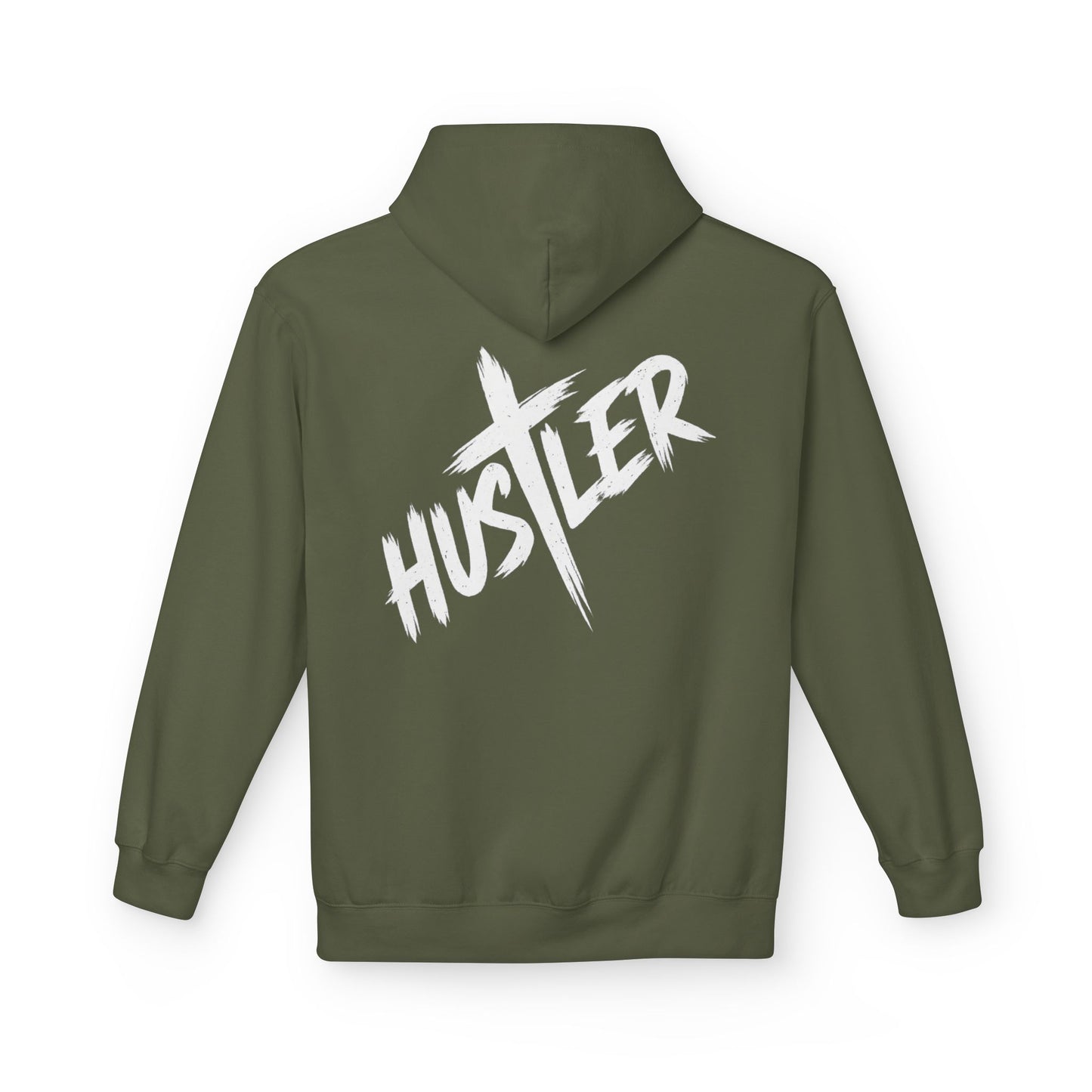 Unisex Hustler Fleece Hoodie - Stylish Streetwear, Casual Comfort, Gift for Hustlers, Trendy Layer, Perfect for Any Season
