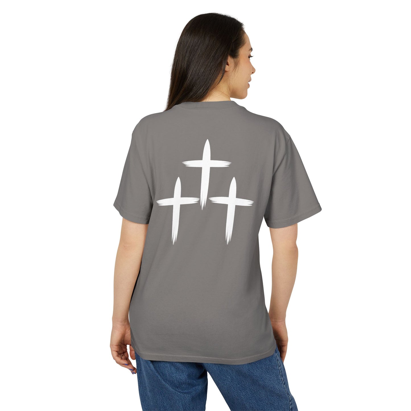 Faded Graphic Tee - Comfortable Unisex Heavy Tee for Relaxed Vibes, Summer Style, Everyday Wear, Gift for Friends, Casual Fashion