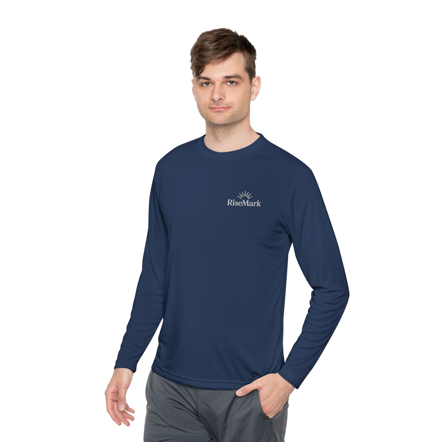 Unisex Long Sleeve Hustler Tee, Motivational Athletic Shirt, gifts for hustlers, casual wear, street style fashion, workout apparel