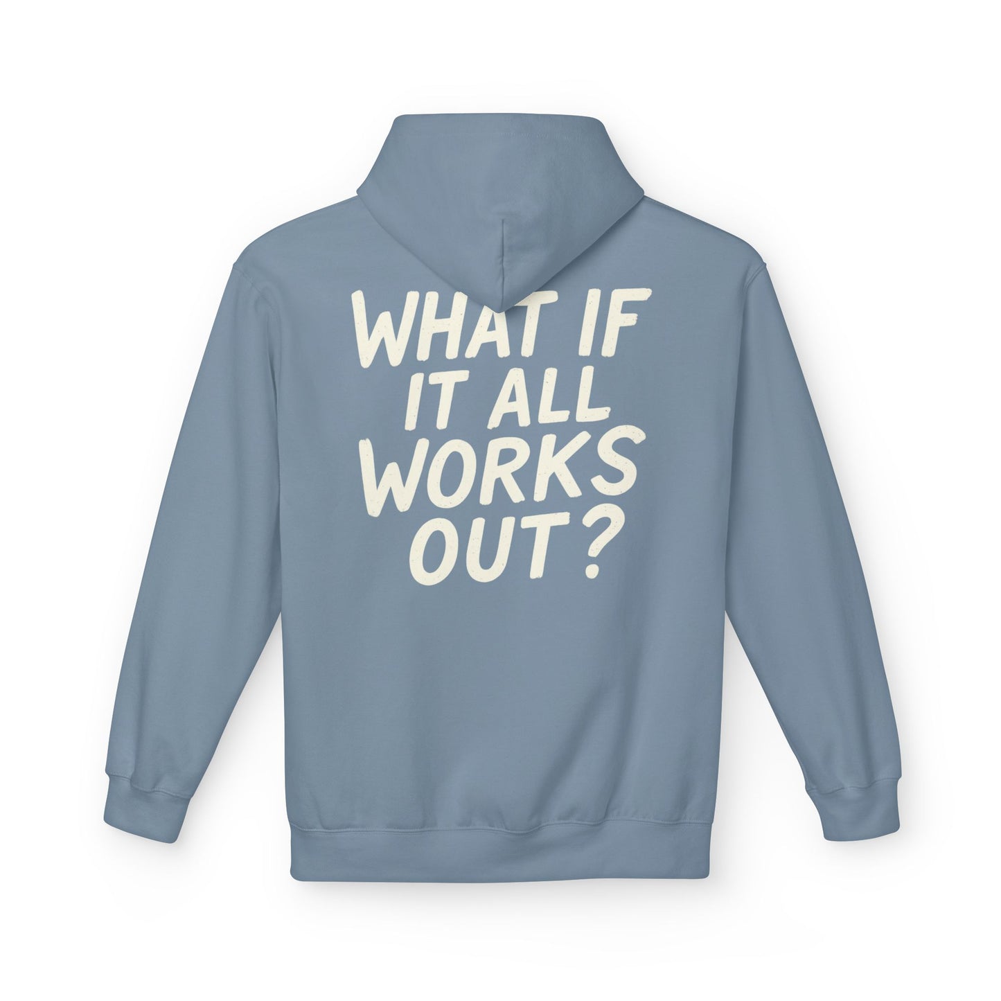 Inspirational Fleece Hoodie, Perfect for Chill Days, Motivational Gift, Casual Wear, Unisex Apparel, Cozy Layer