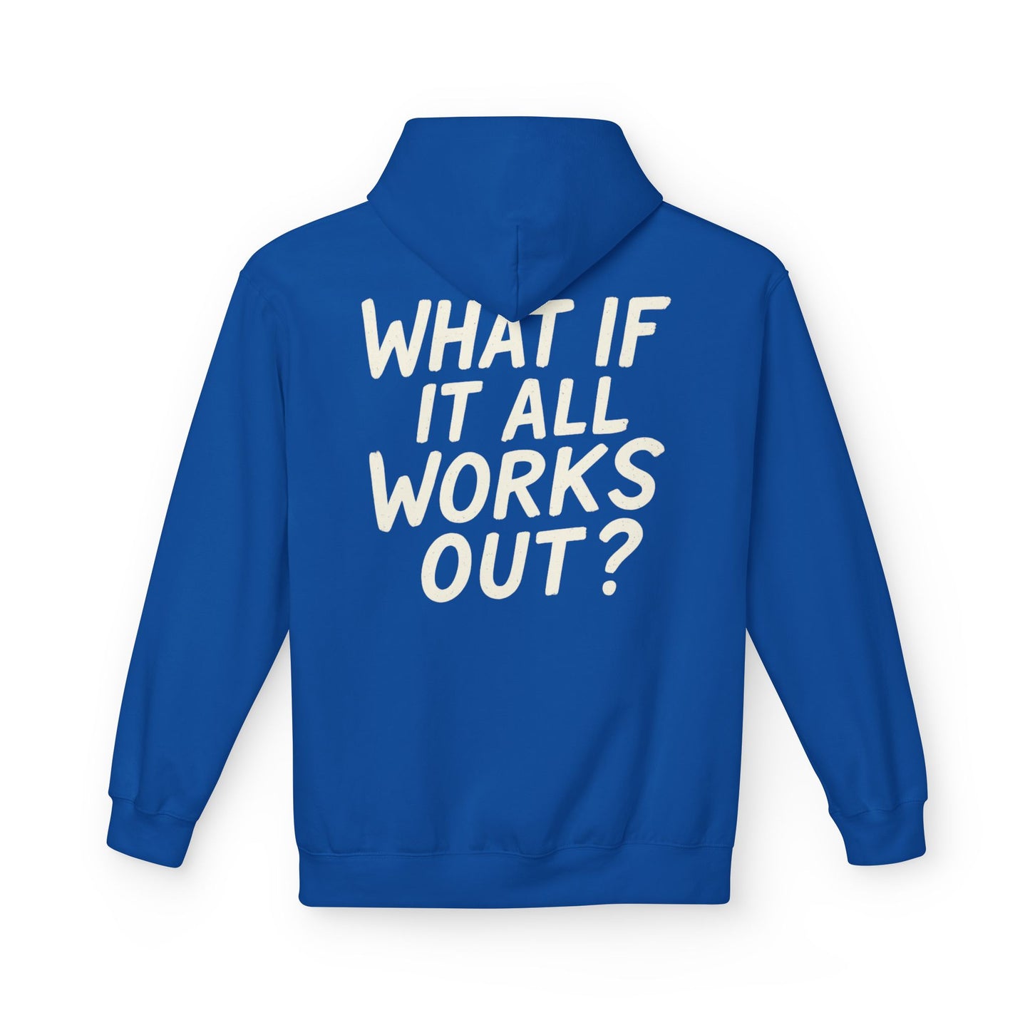 Inspirational Fleece Hoodie, Perfect for Chill Days, Motivational Gift, Casual Wear, Unisex Apparel, Cozy Layer