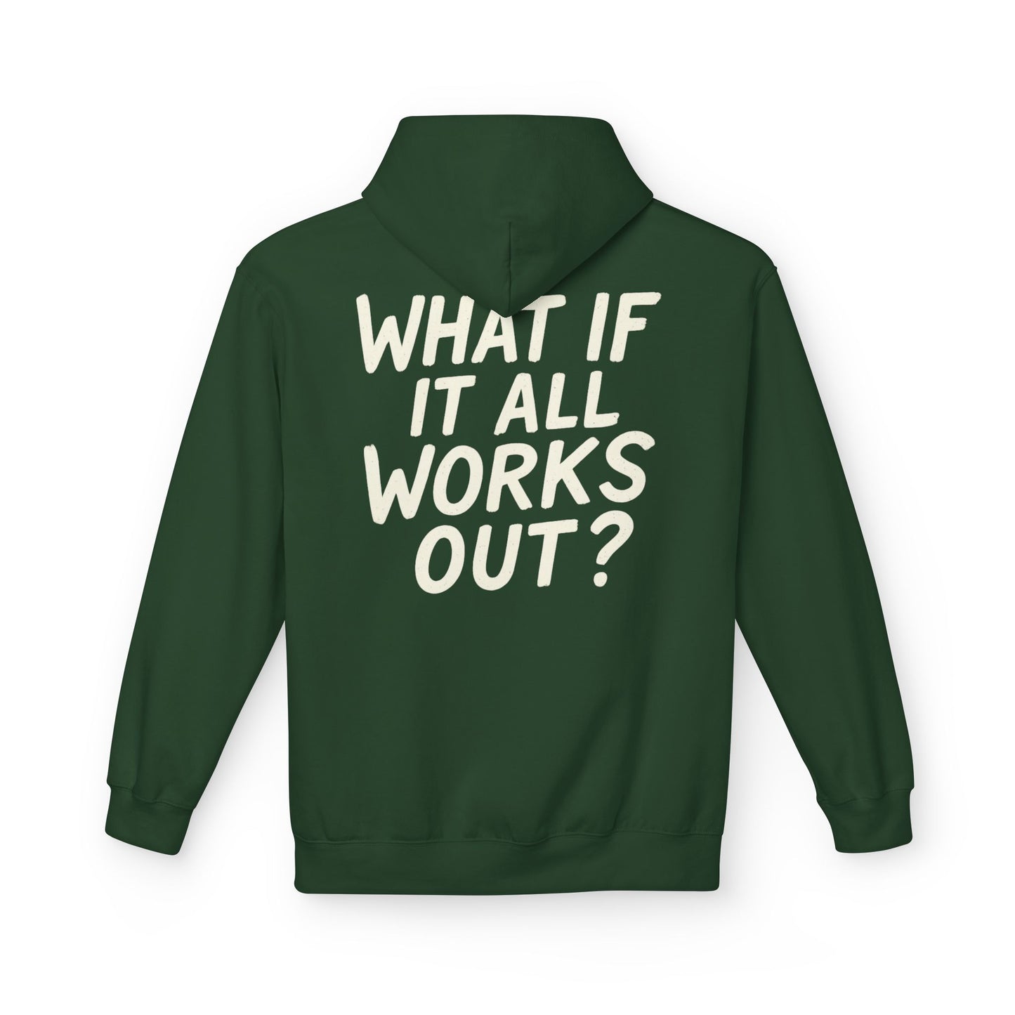 Inspirational Fleece Hoodie, Perfect for Chill Days, Motivational Gift, Casual Wear, Unisex Apparel, Cozy Layer