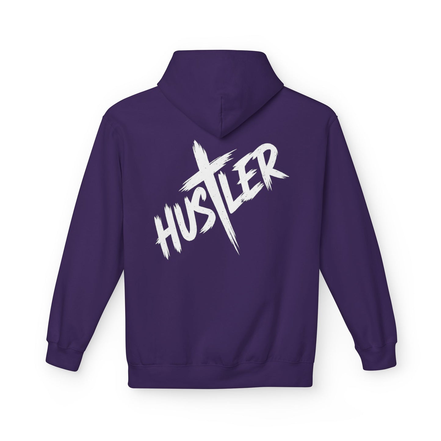 Unisex Hustler Fleece Hoodie - Stylish Streetwear, Casual Comfort, Gift for Hustlers, Trendy Layer, Perfect for Any Season