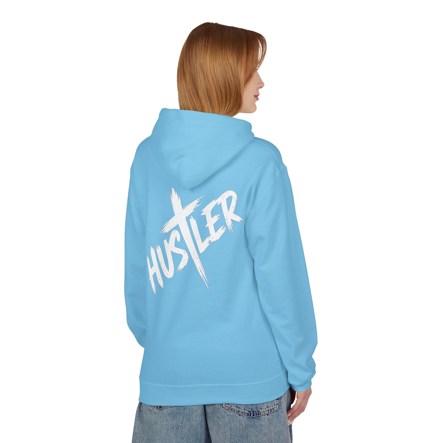 Unisex Hustler Fleece Hoodie - Stylish Streetwear, Casual Comfort, Gift for Hustlers, Trendy Layer, Perfect for Any Season