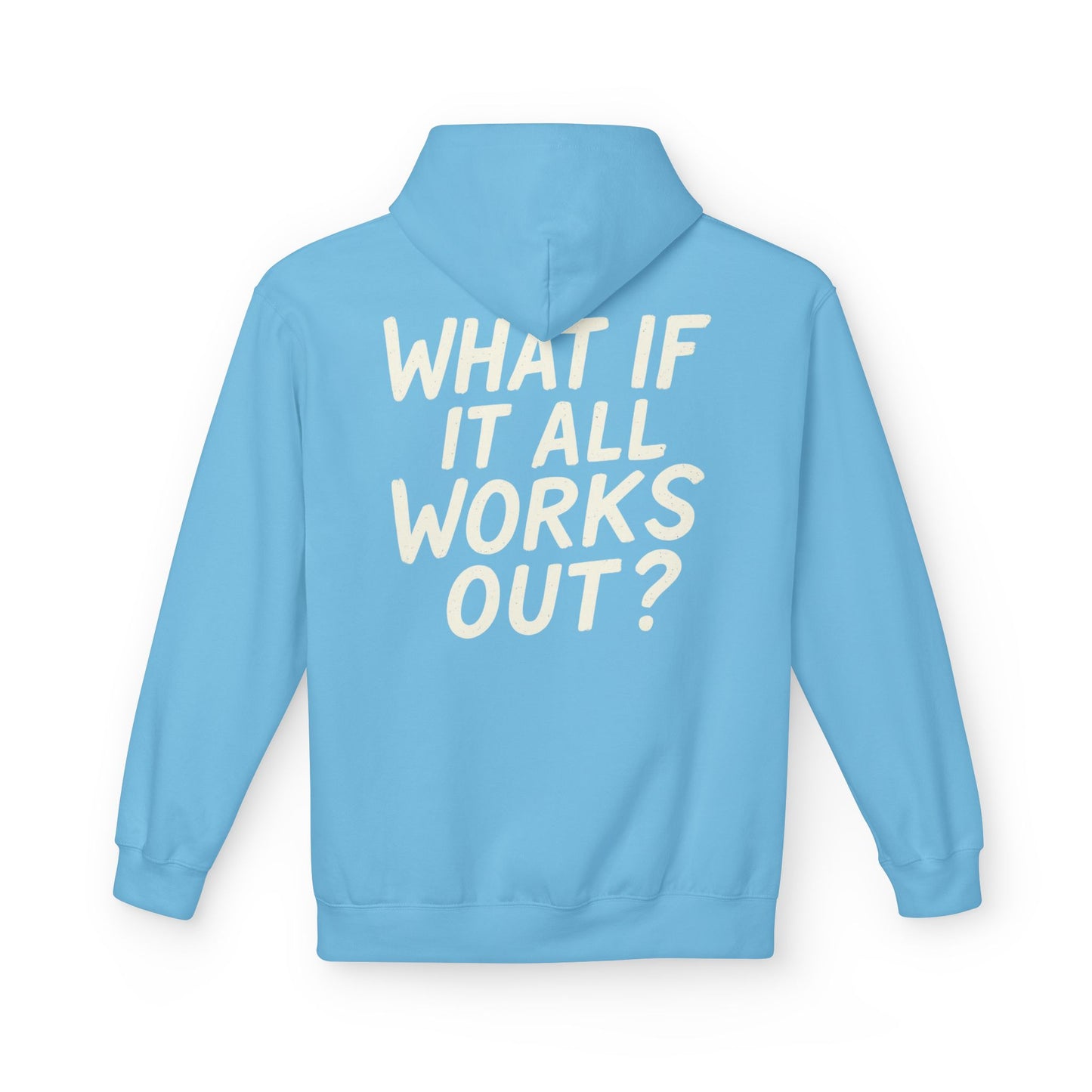 Inspirational Fleece Hoodie, Perfect for Chill Days, Motivational Gift, Casual Wear, Unisex Apparel, Cozy Layer