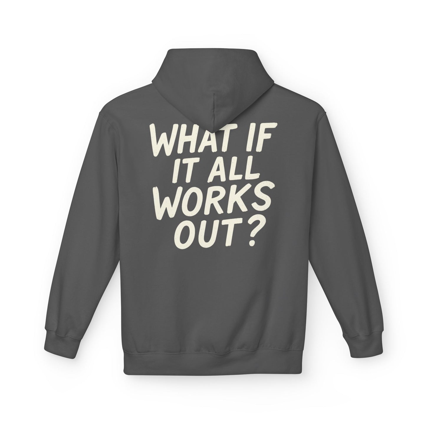 Inspirational Fleece Hoodie, Perfect for Chill Days, Motivational Gift, Casual Wear, Unisex Apparel, Cozy Layer