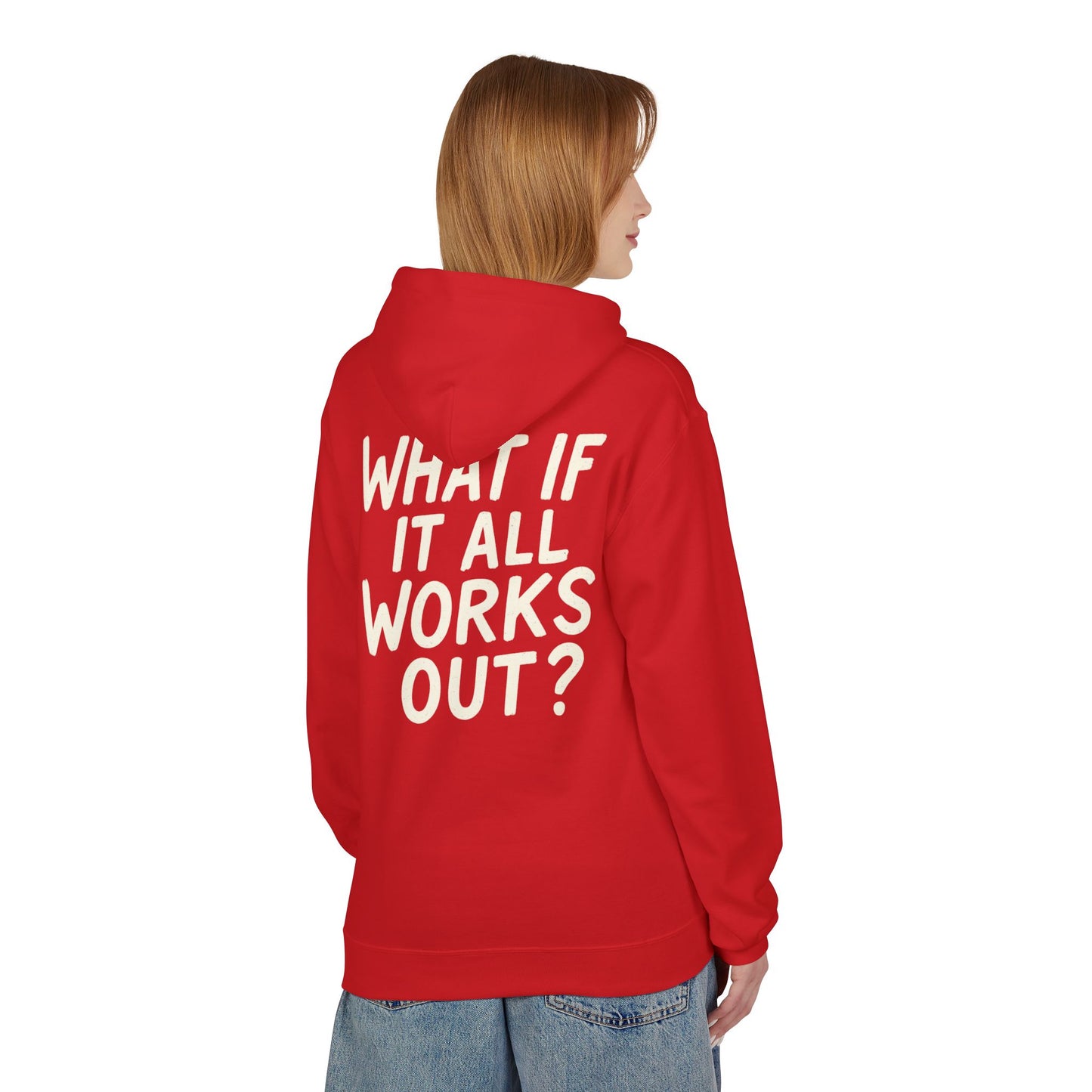 Inspirational Fleece Hoodie, Perfect for Chill Days, Motivational Gift, Casual Wear, Unisex Apparel, Cozy Layer