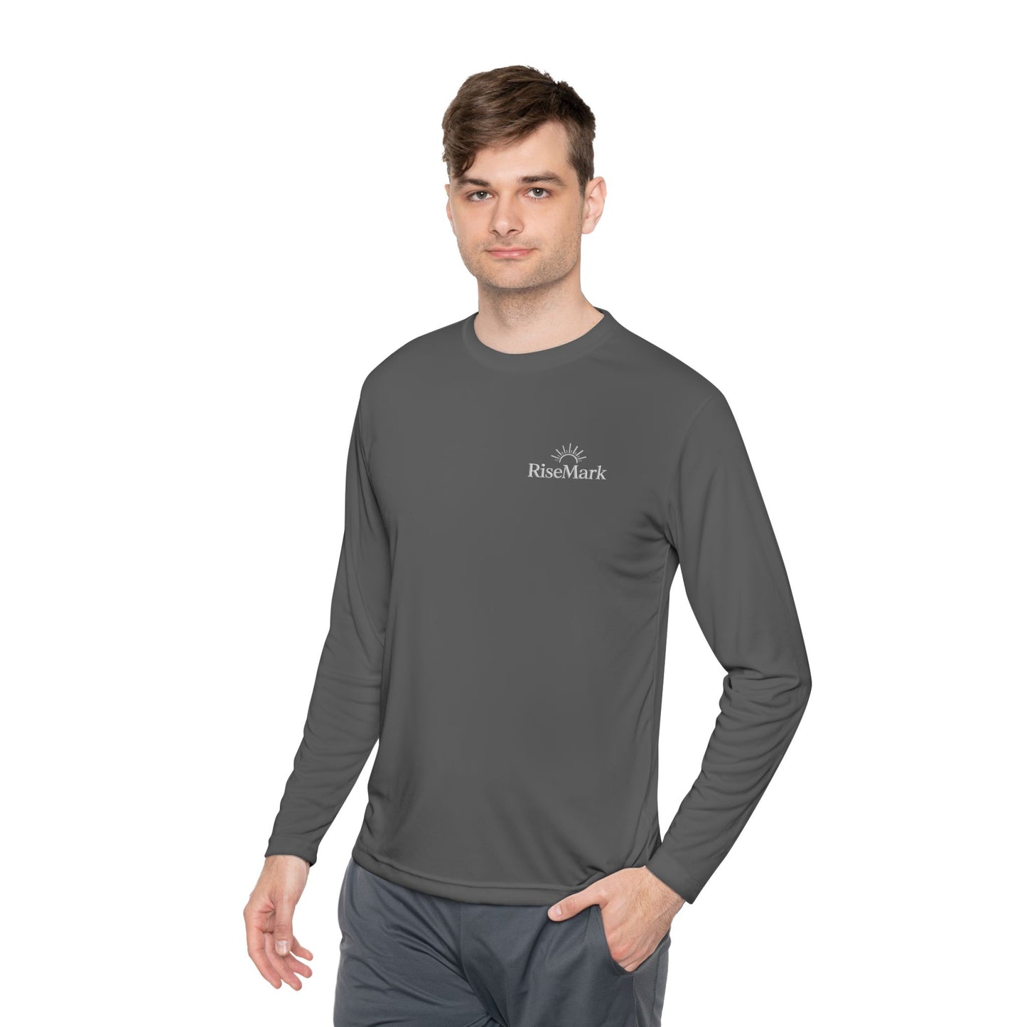 Unisex Long Sleeve Hustler Tee, Motivational Athletic Shirt, gifts for hustlers, casual wear, street style fashion, workout apparel