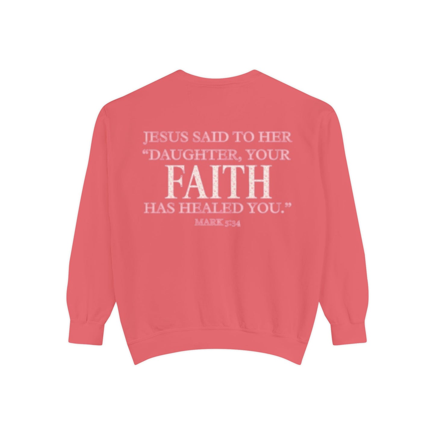 Faith-Inspired Unisex Sweatshirt, Cozy Sweatshirt, Inspirational Gift, Christian Apparel, Prayer Sweatshirt, Religious Fashion