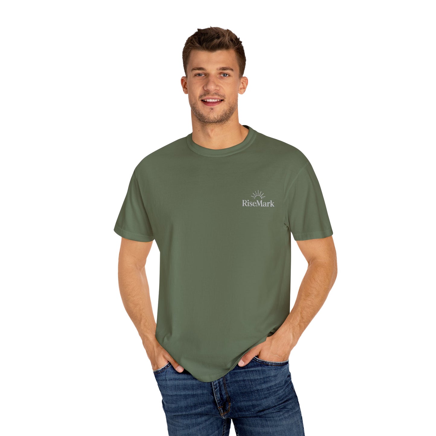 Unisex Garment-Dyed Tee - Fear No Evil, Inspirational Shirt, Casual Wear, Christian Apparel, Motivational Gift, Faith-Based Fashion