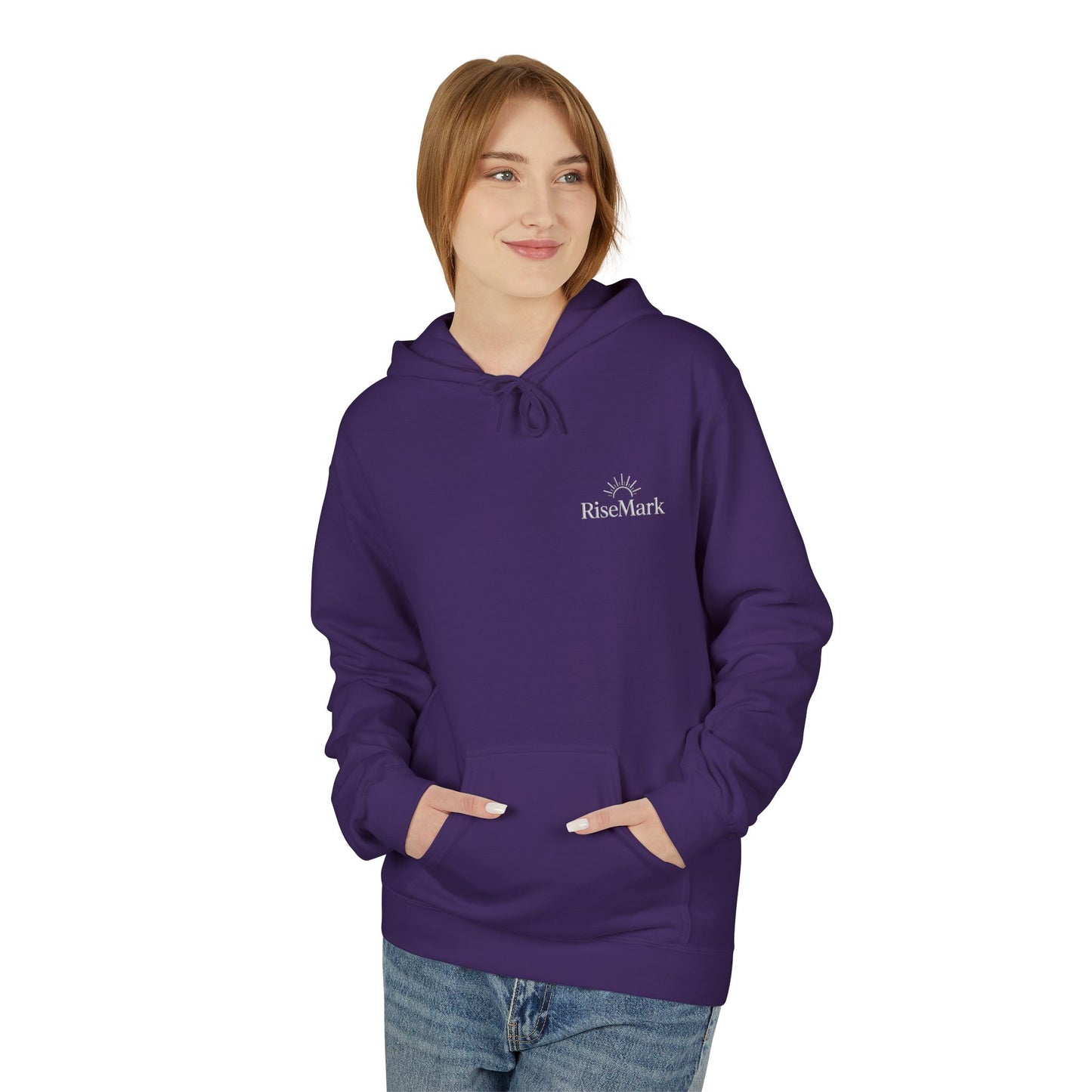 Faith-Inspired Unisex Fleece Hoodie with Cross Design | Cozy Religious Apparel | Perfect for Church, Gifts, Casual Wear