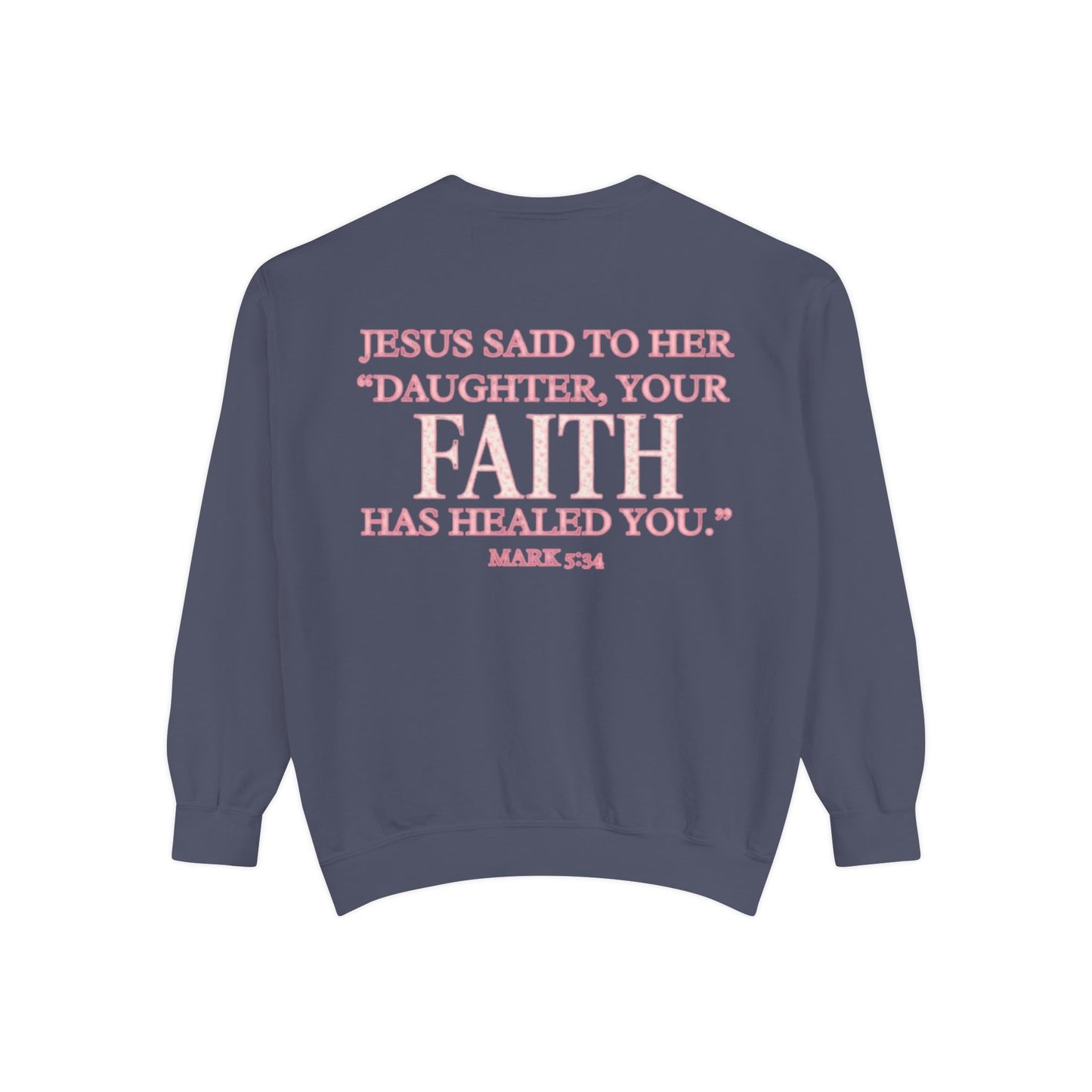 Faith-Inspired Unisex Sweatshirt, Cozy Sweatshirt, Inspirational Gift, Christian Apparel, Prayer Sweatshirt, Religious Fashion