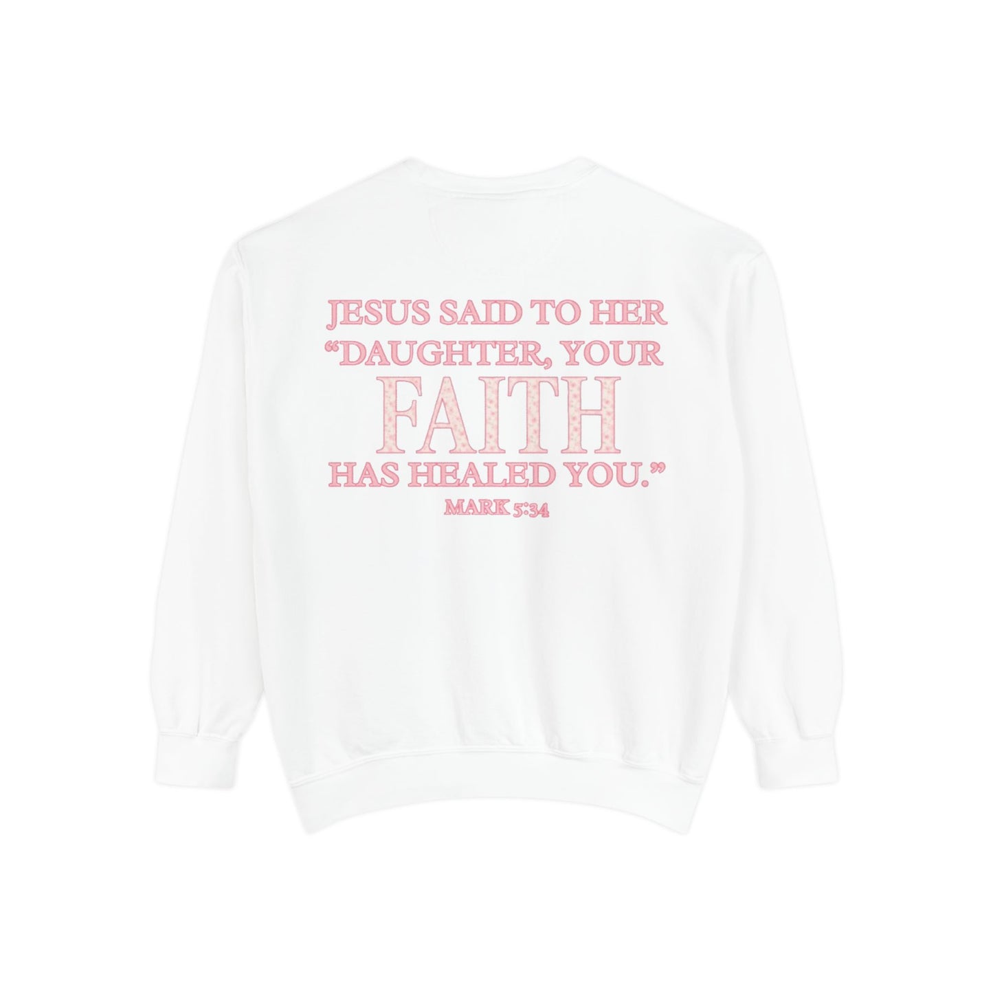 Faith-Inspired Unisex Sweatshirt, Cozy Sweatshirt, Inspirational Gift, Christian Apparel, Prayer Sweatshirt, Religious Fashion