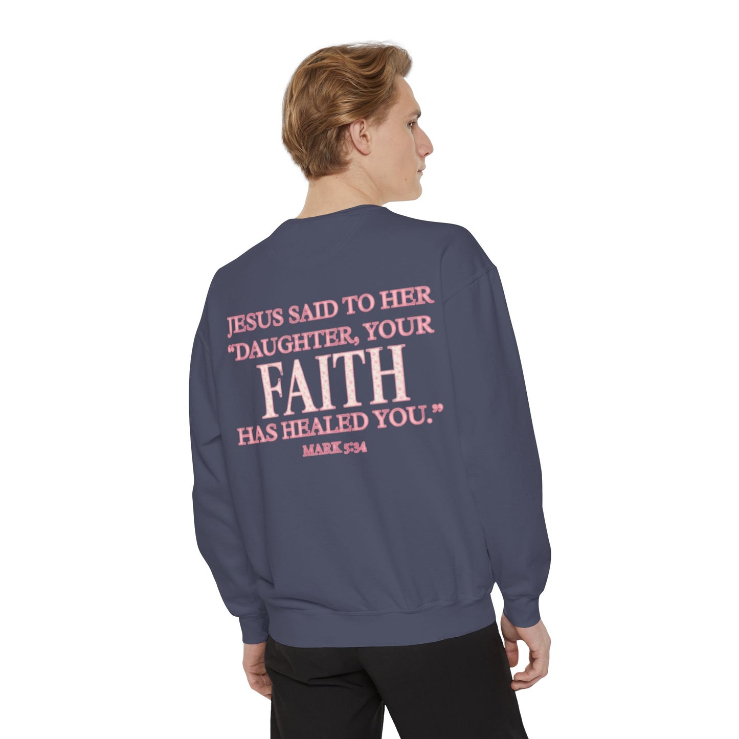 Faith-Inspired Unisex Sweatshirt, Cozy Sweatshirt, Inspirational Gift, Christian Apparel, Prayer Sweatshirt, Religious Fashion