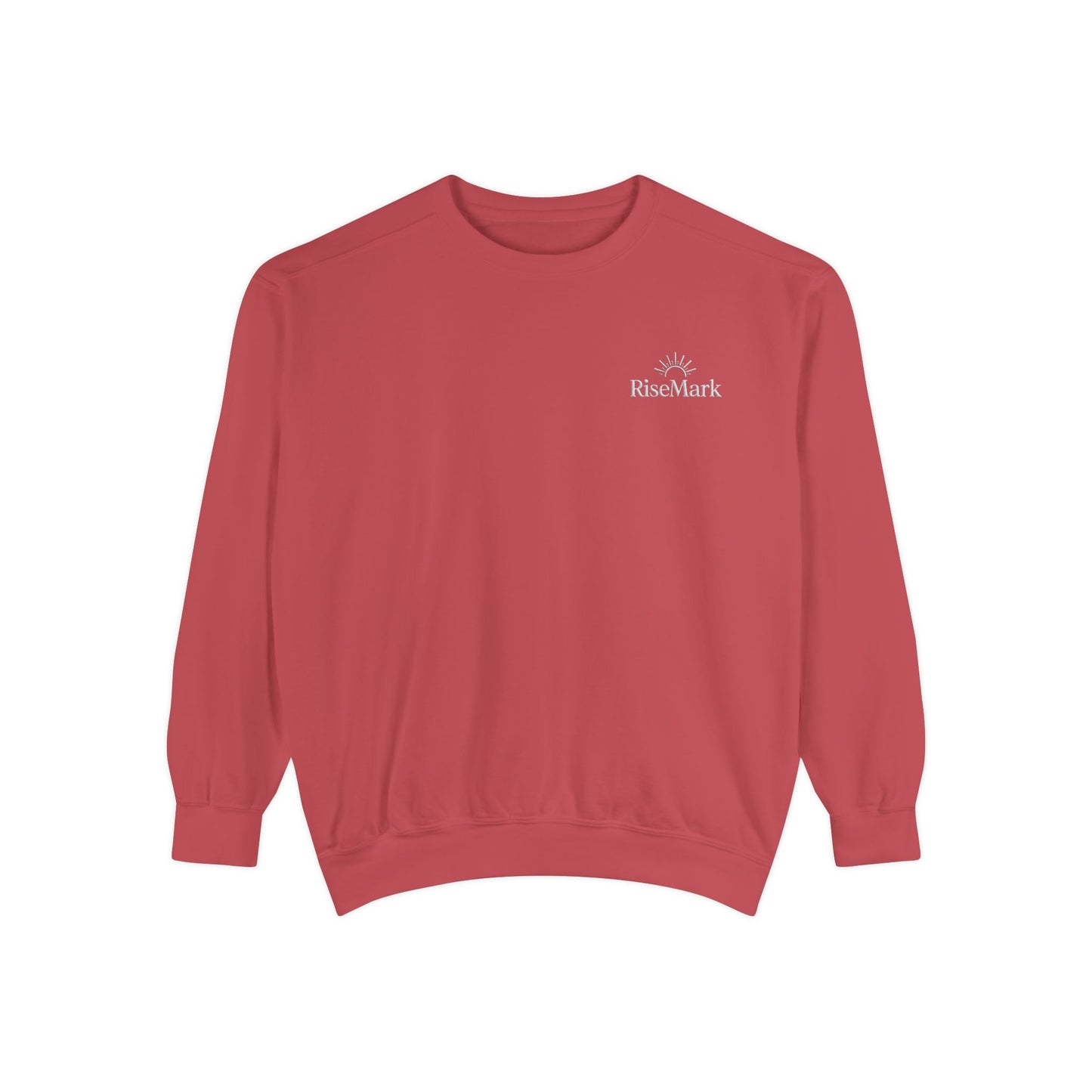Floral Cross Inspirational Sweatshirt, Unisex Peach Pullover, Religious Gift for Women, Cozy Church Sweatshirt, Psalm 46:5 Apparel