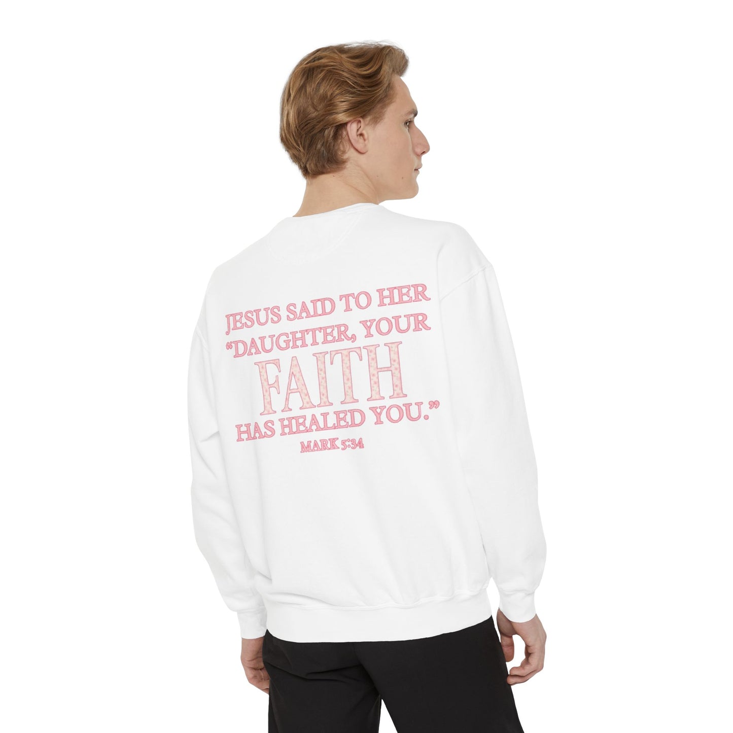Faith-Inspired Unisex Sweatshirt, Cozy Sweatshirt, Inspirational Gift, Christian Apparel, Prayer Sweatshirt, Religious Fashion