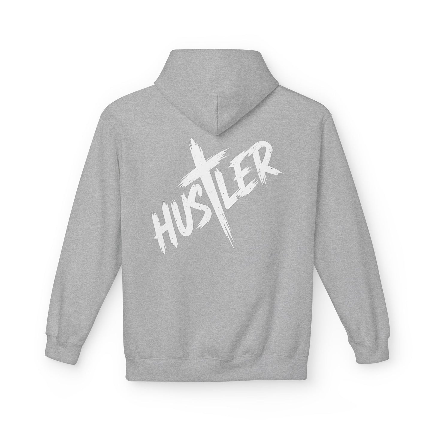 Unisex Hustler Fleece Hoodie - Stylish Streetwear, Casual Comfort, Gift for Hustlers, Trendy Layer, Perfect for Any Season