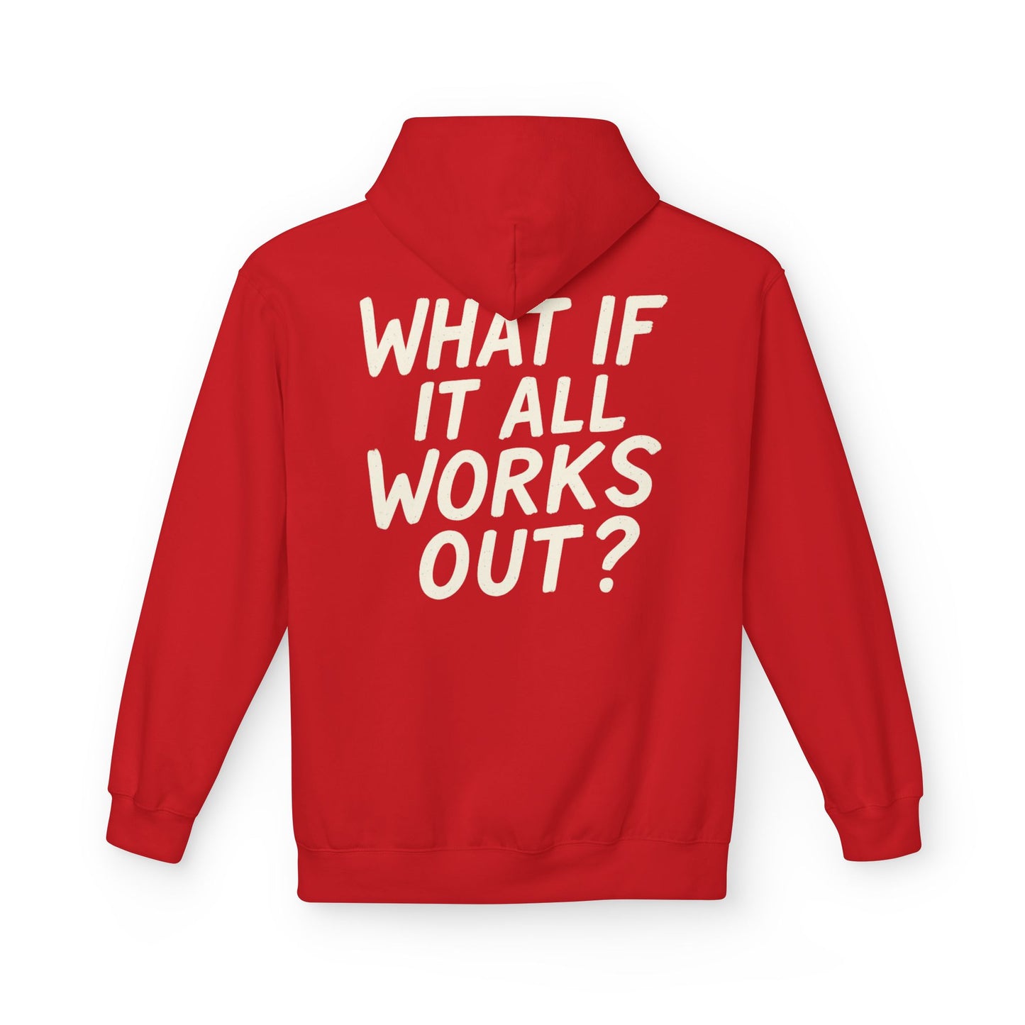 Inspirational Fleece Hoodie, Perfect for Chill Days, Motivational Gift, Casual Wear, Unisex Apparel, Cozy Layer