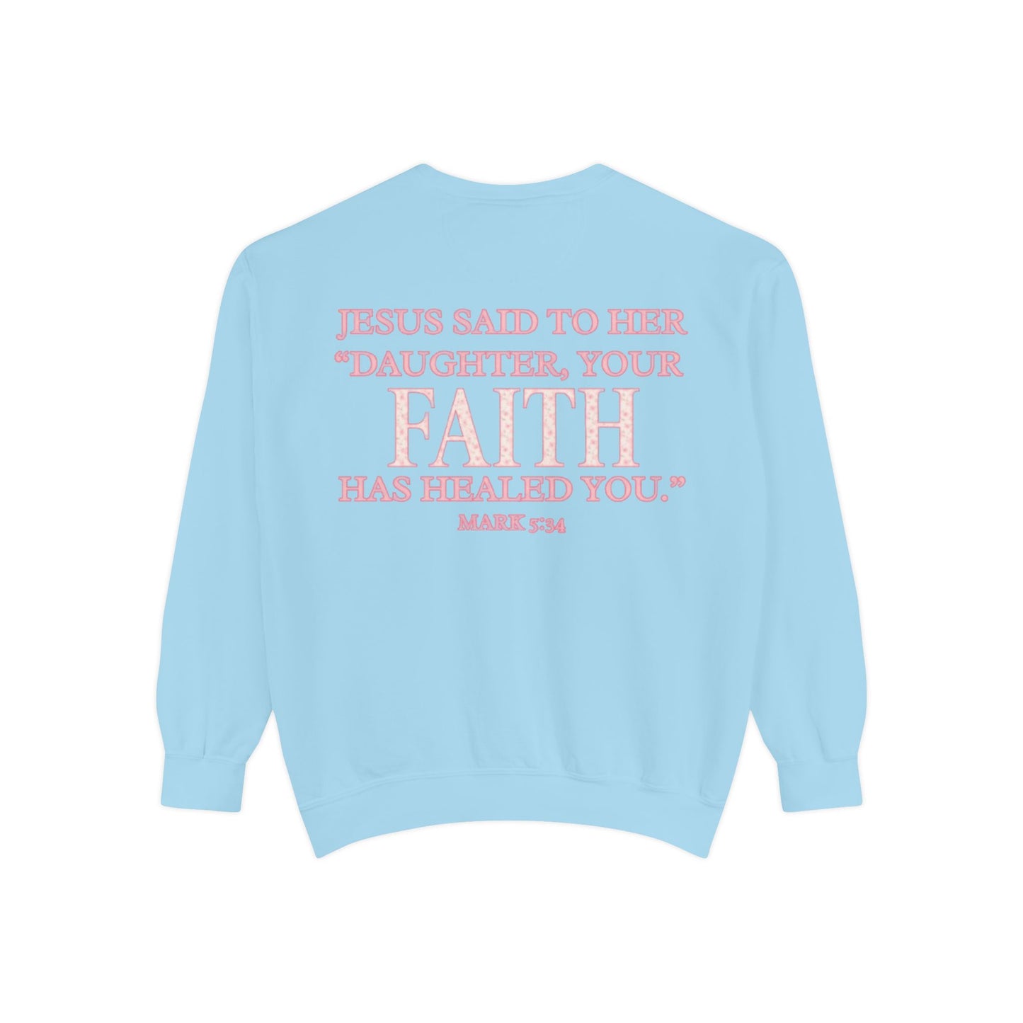 Faith-Inspired Unisex Sweatshirt, Cozy Sweatshirt, Inspirational Gift, Christian Apparel, Prayer Sweatshirt, Religious Fashion