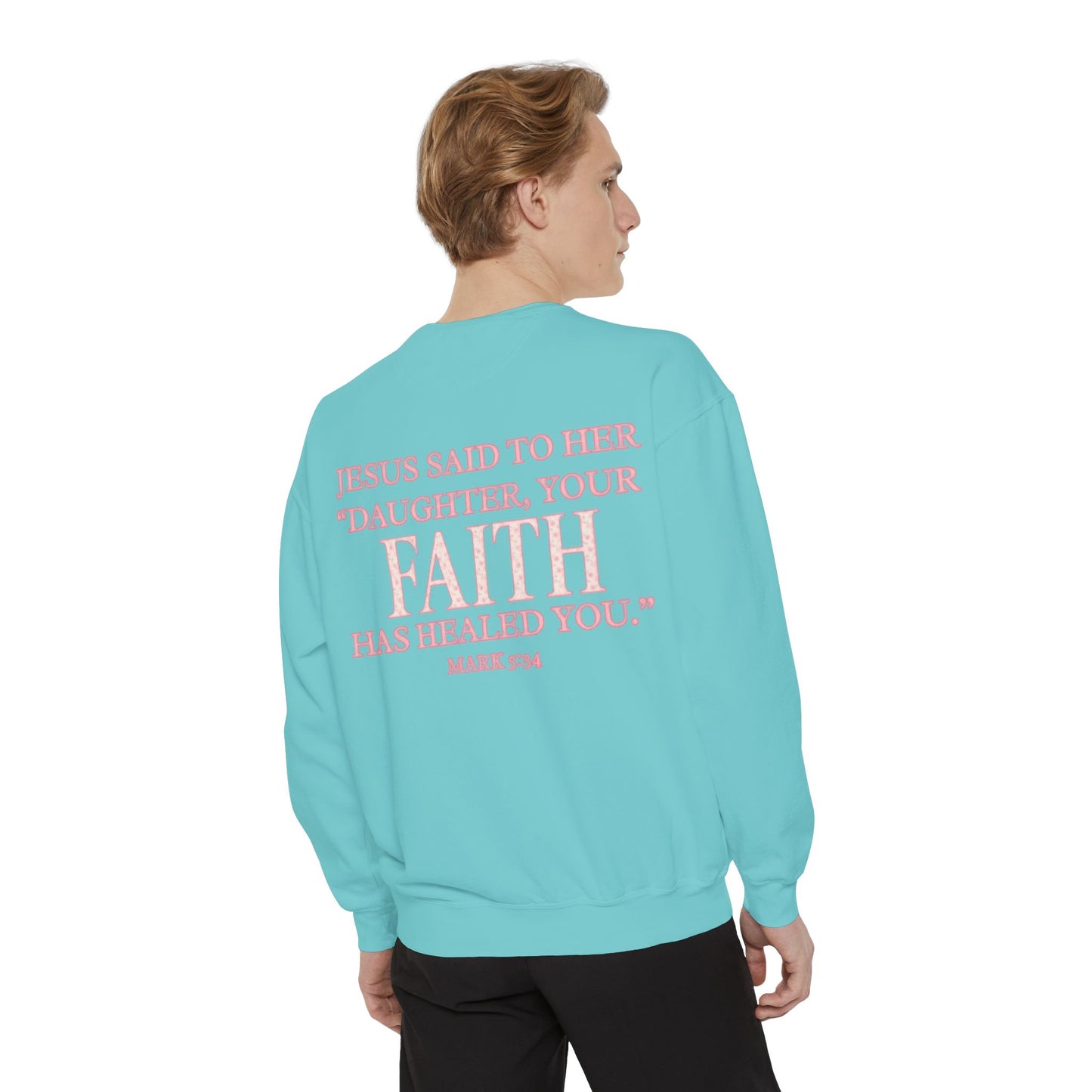 Faith-Inspired Unisex Sweatshirt, Cozy Sweatshirt, Inspirational Gift, Christian Apparel, Prayer Sweatshirt, Religious Fashion