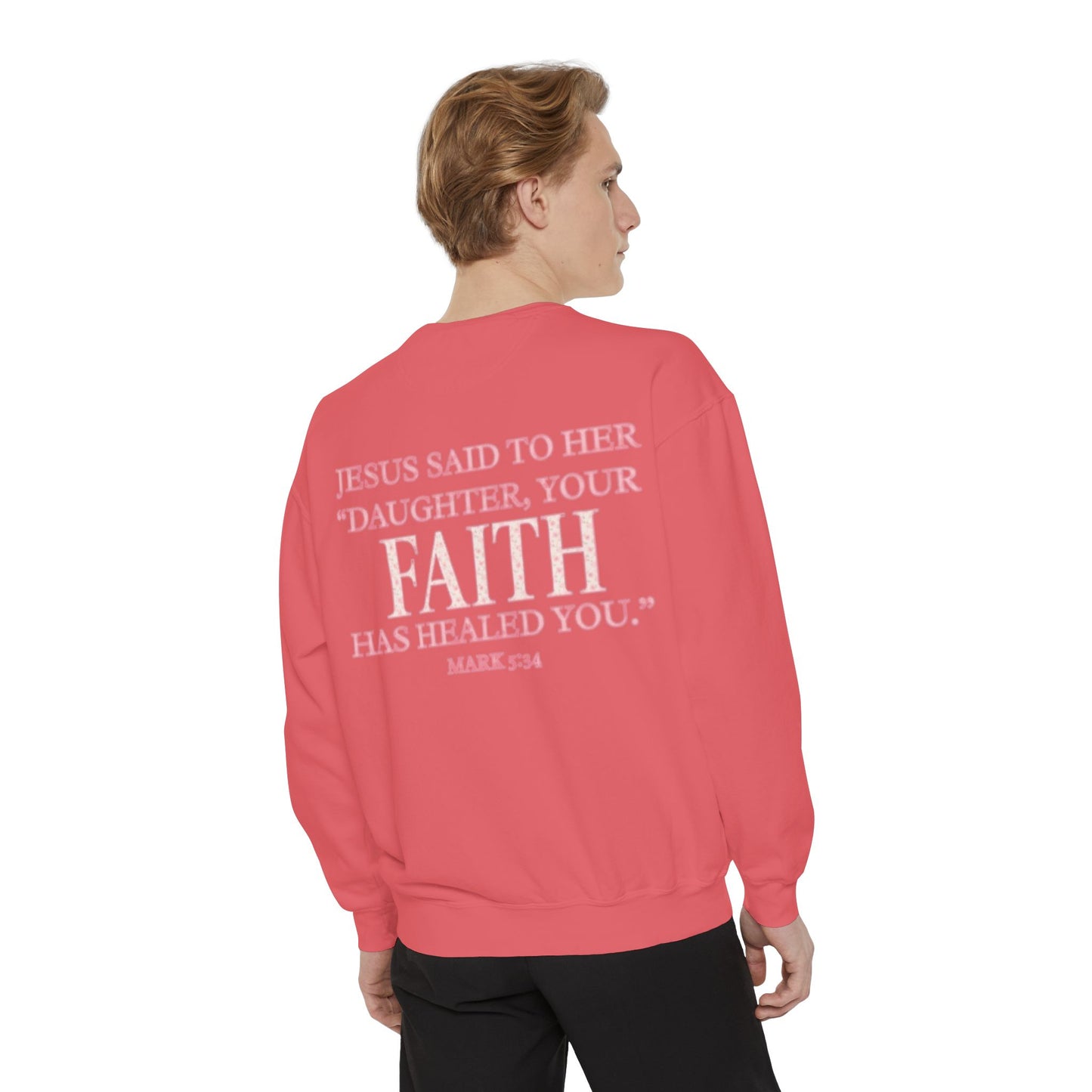 Faith-Inspired Unisex Sweatshirt, Cozy Sweatshirt, Inspirational Gift, Christian Apparel, Prayer Sweatshirt, Religious Fashion