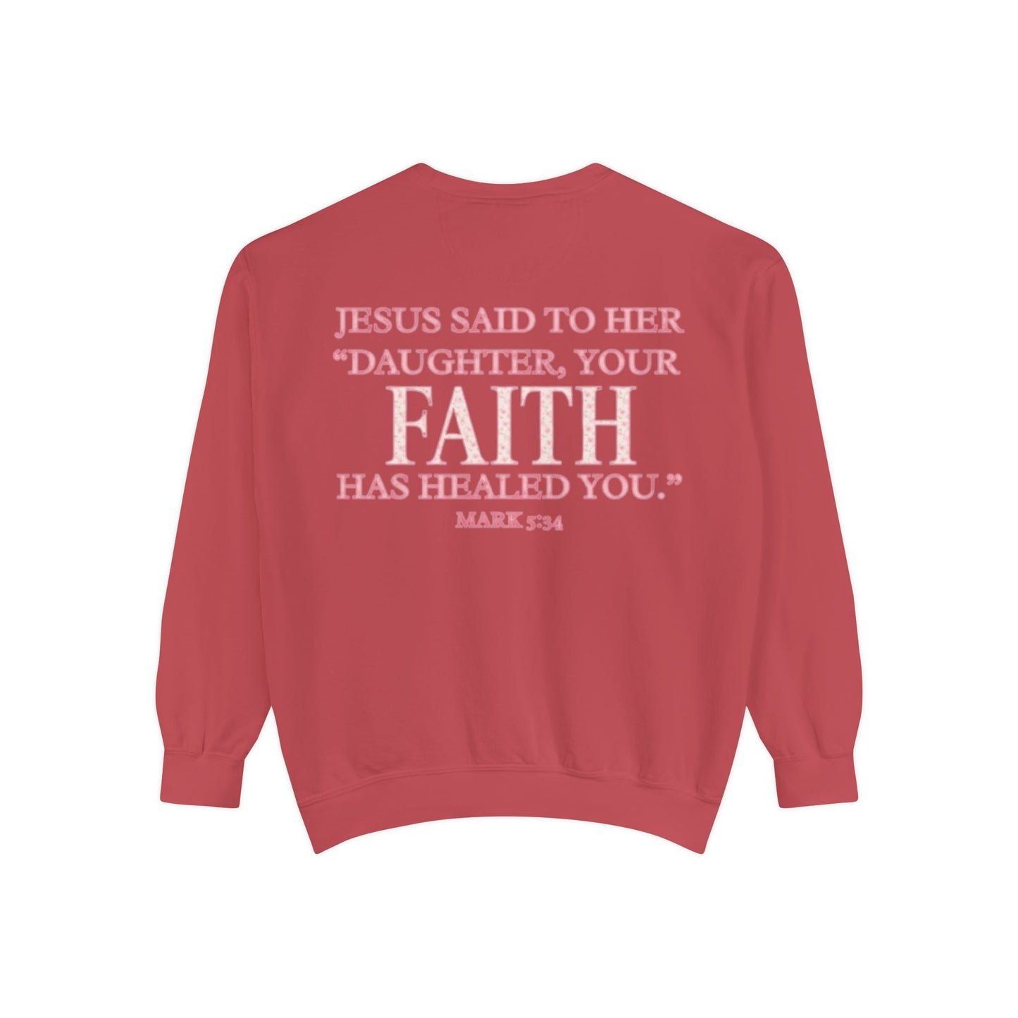 Faith-Inspired Unisex Sweatshirt, Cozy Sweatshirt, Inspirational Gift, Christian Apparel, Prayer Sweatshirt, Religious Fashion