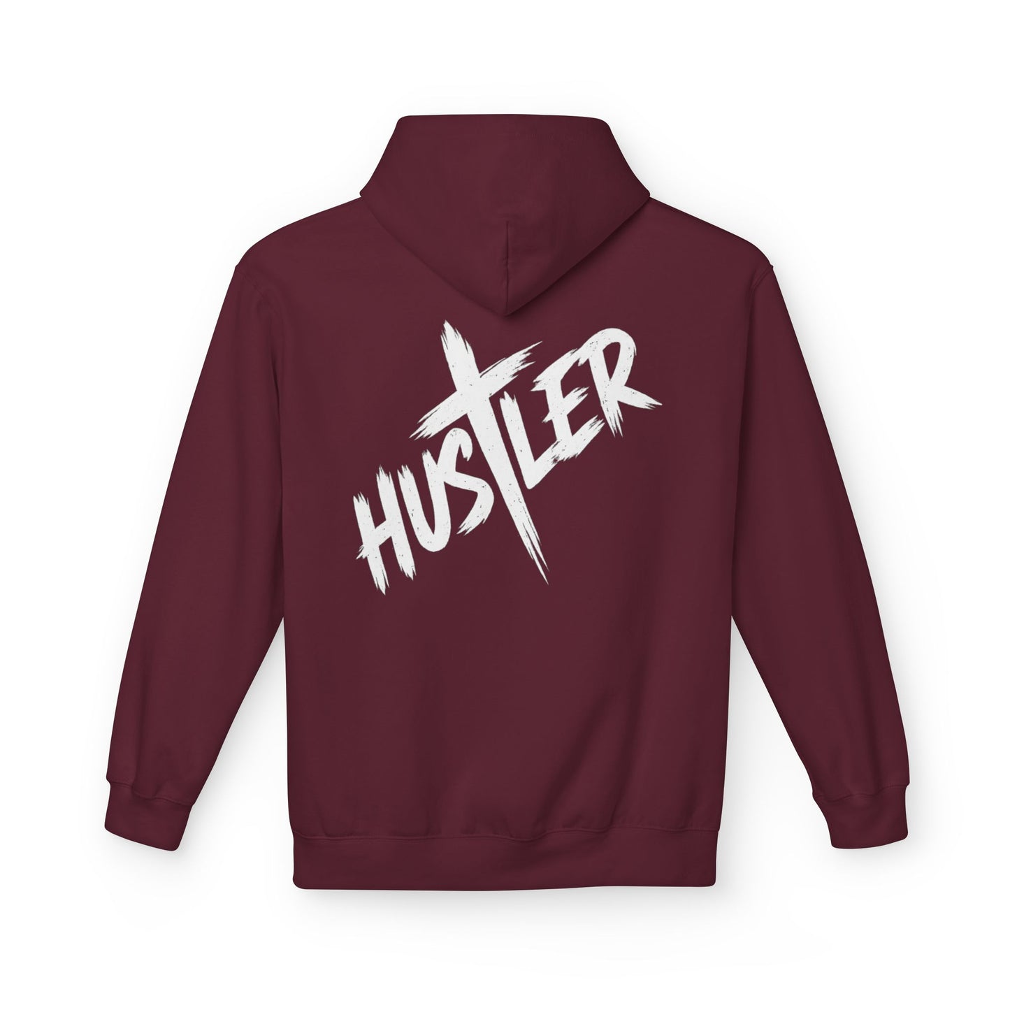 Unisex Hustler Fleece Hoodie - Stylish Streetwear, Casual Comfort, Gift for Hustlers, Trendy Layer, Perfect for Any Season