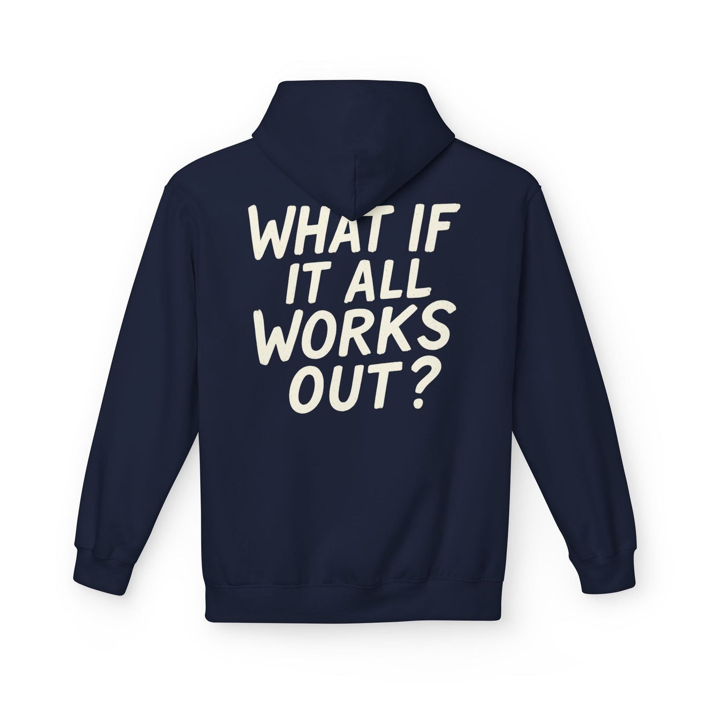 Inspirational Fleece Hoodie, Perfect for Chill Days, Motivational Gift, Casual Wear, Unisex Apparel, Cozy Layer