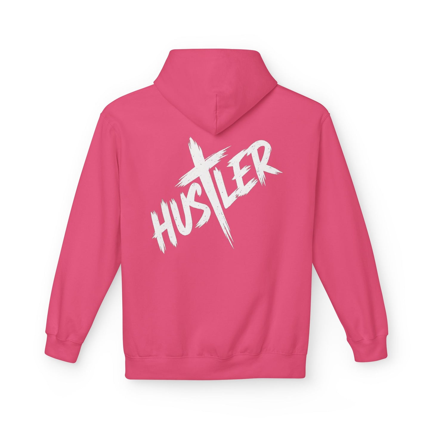 Unisex Hustler Fleece Hoodie - Stylish Streetwear, Casual Comfort, Gift for Hustlers, Trendy Layer, Perfect for Any Season