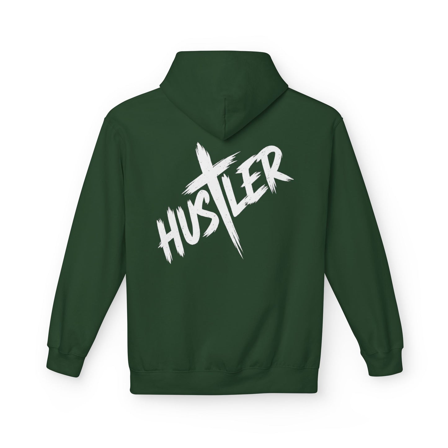 Unisex Hustler Fleece Hoodie - Stylish Streetwear, Casual Comfort, Gift for Hustlers, Trendy Layer, Perfect for Any Season