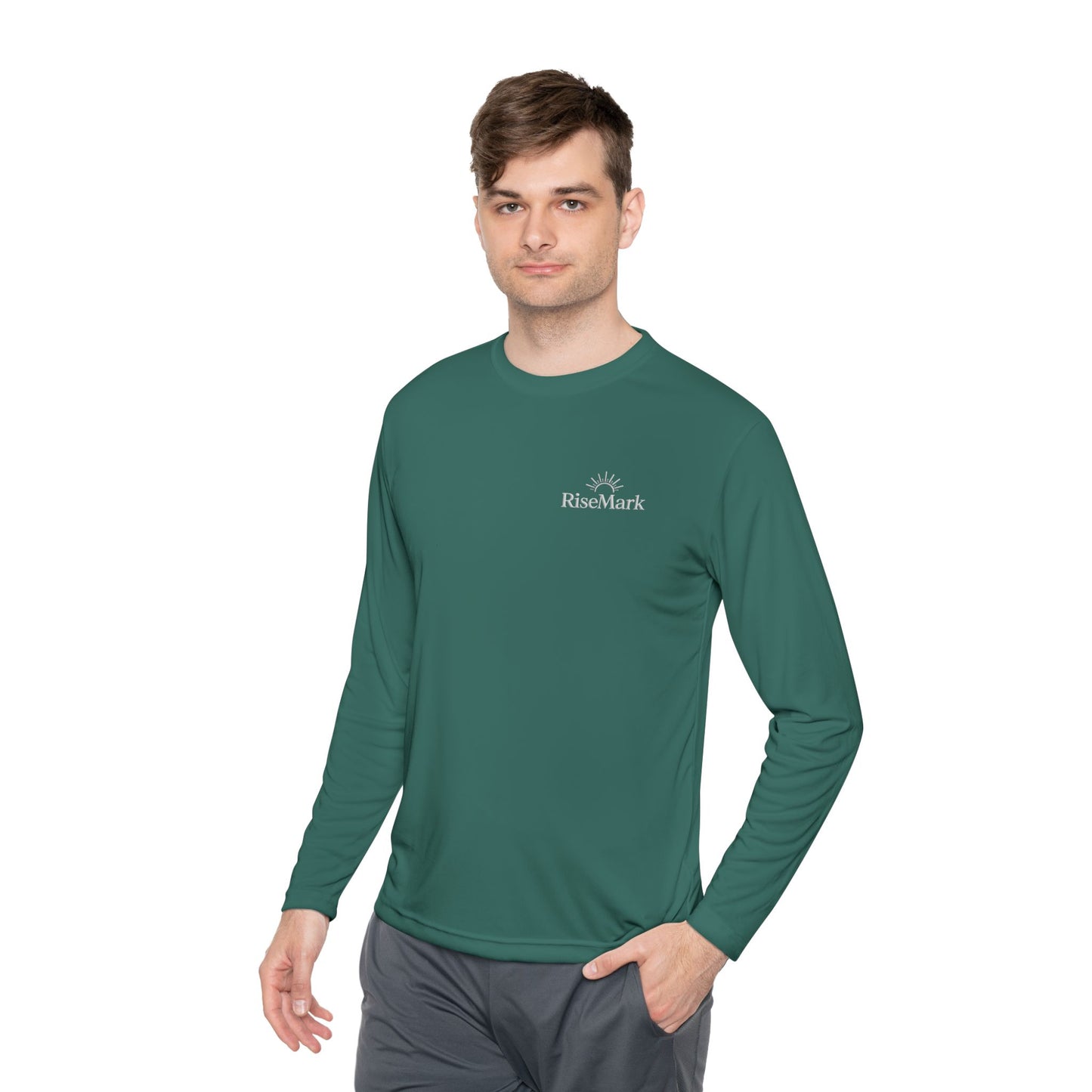 Unisex Long Sleeve Hustler Tee, Motivational Athletic Shirt, gifts for hustlers, casual wear, street style fashion, workout apparel