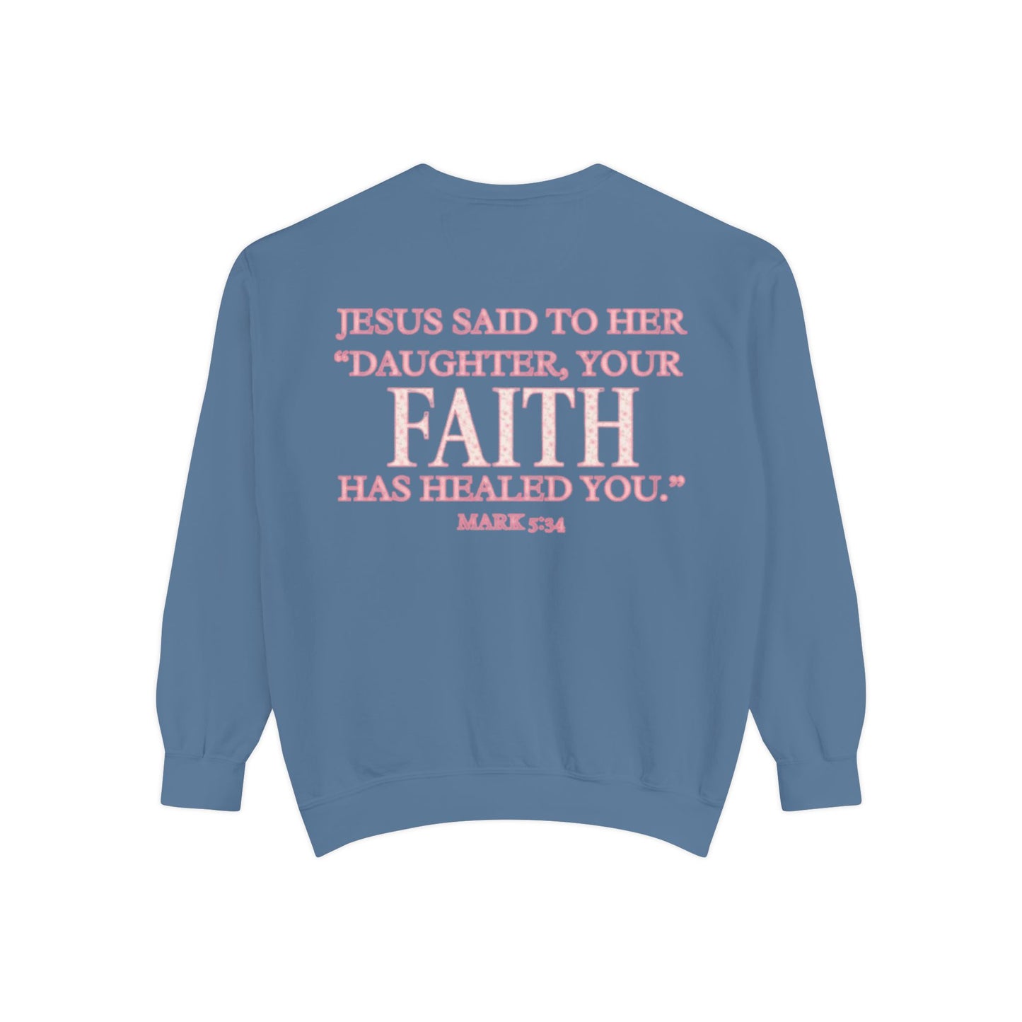 Faith-Inspired Unisex Sweatshirt, Cozy Sweatshirt, Inspirational Gift, Christian Apparel, Prayer Sweatshirt, Religious Fashion