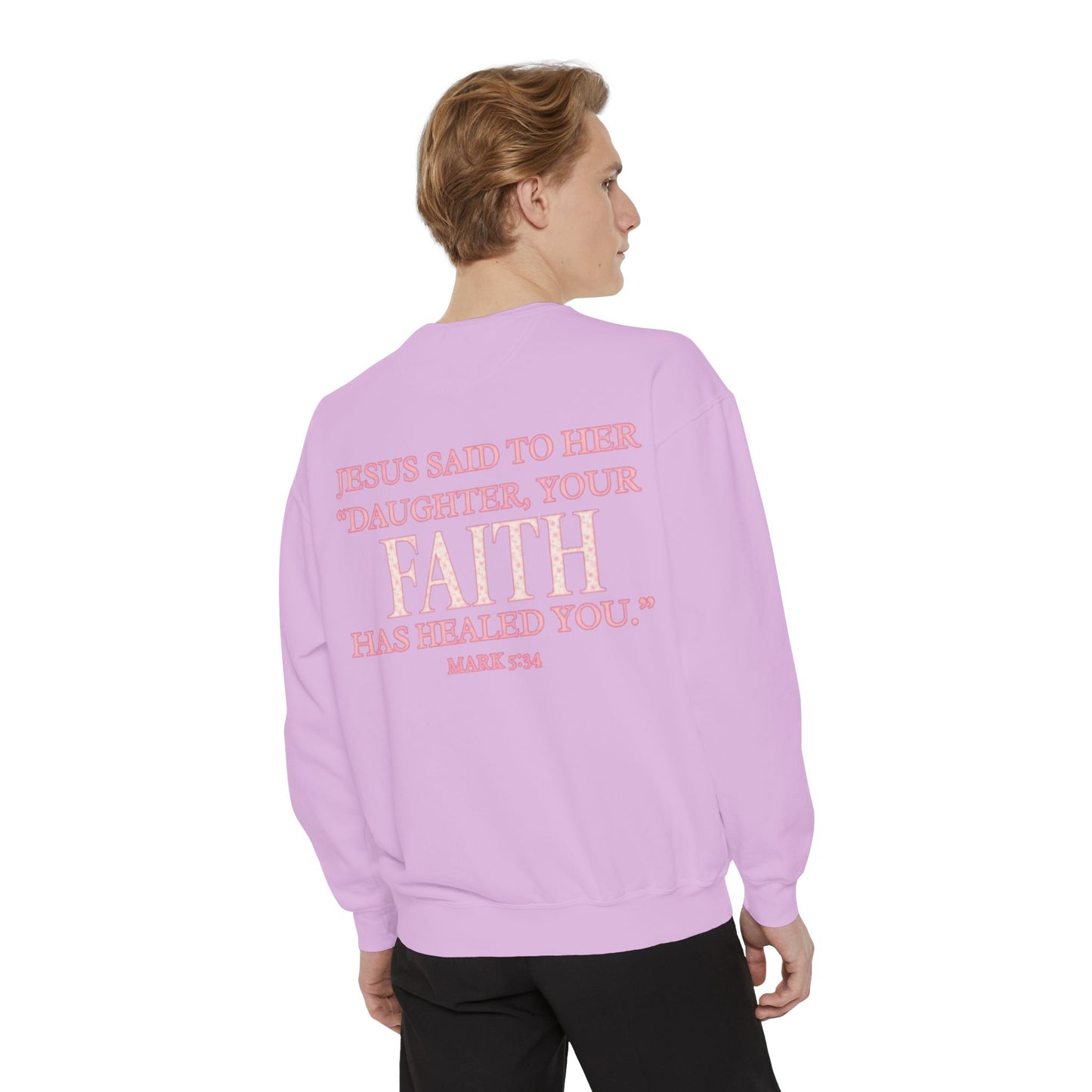 Faith-Inspired Unisex Sweatshirt, Cozy Sweatshirt, Inspirational Gift, Christian Apparel, Prayer Sweatshirt, Religious Fashion