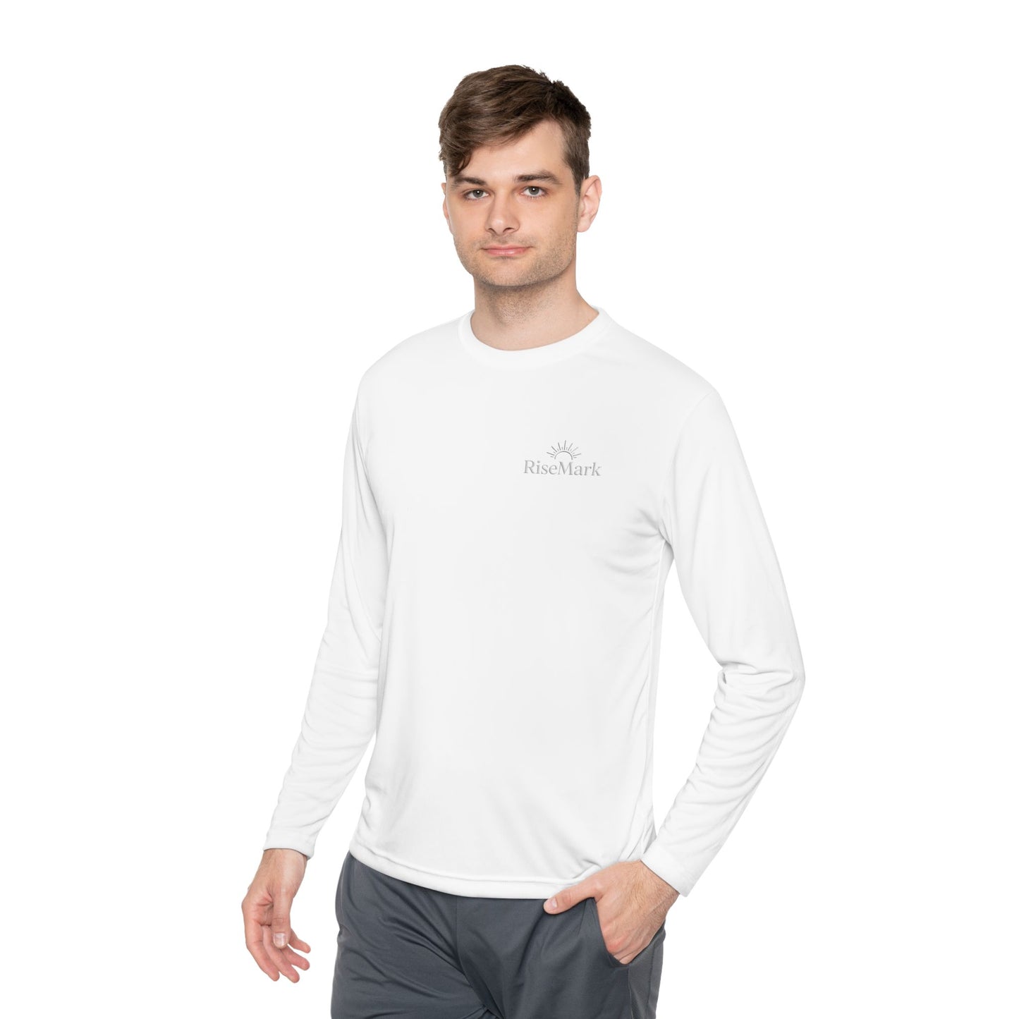 Unisex Long Sleeve Hustler Tee, Motivational Athletic Shirt, gifts for hustlers, casual wear, street style fashion, workout apparel