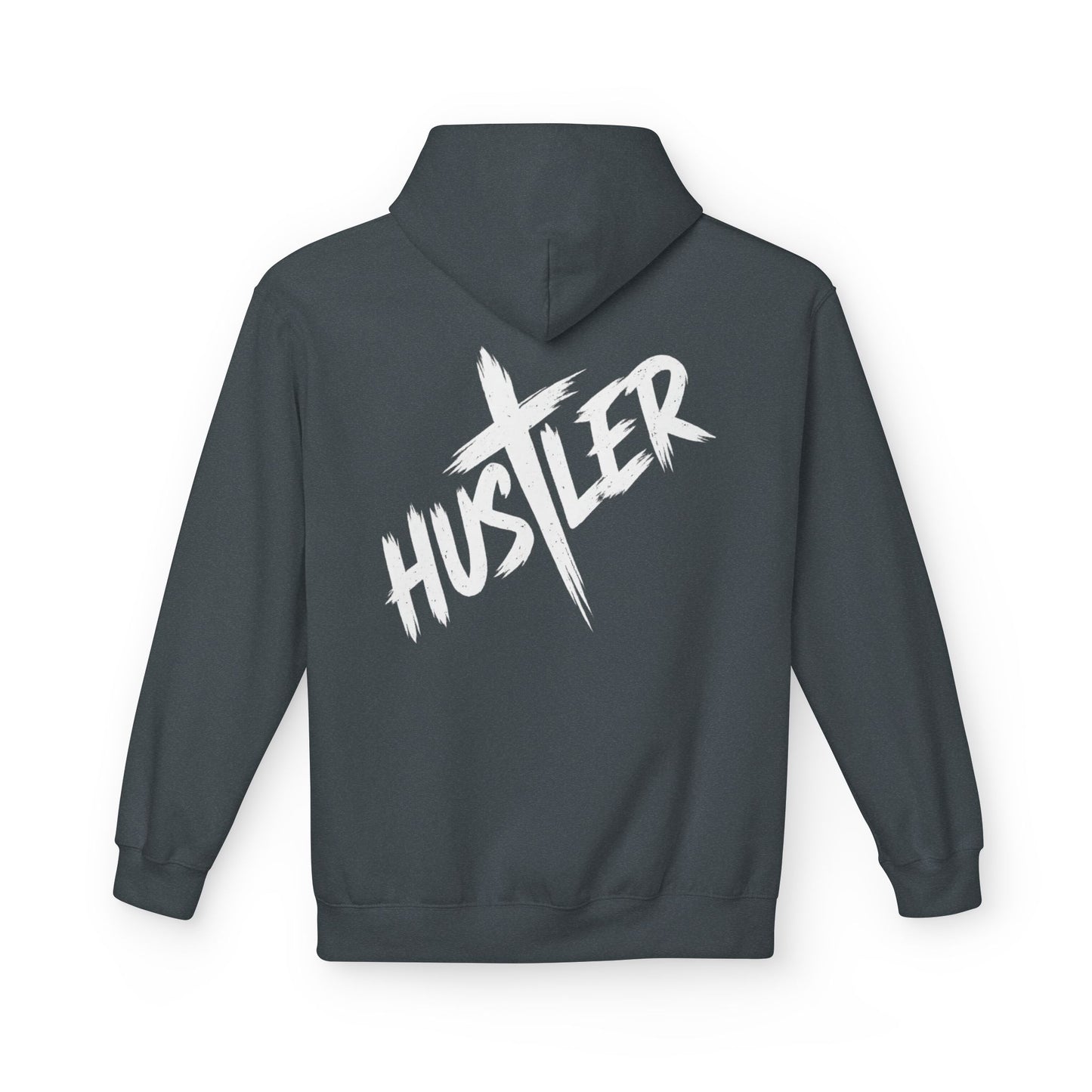 Unisex Hustler Fleece Hoodie - Stylish Streetwear, Casual Comfort, Gift for Hustlers, Trendy Layer, Perfect for Any Season