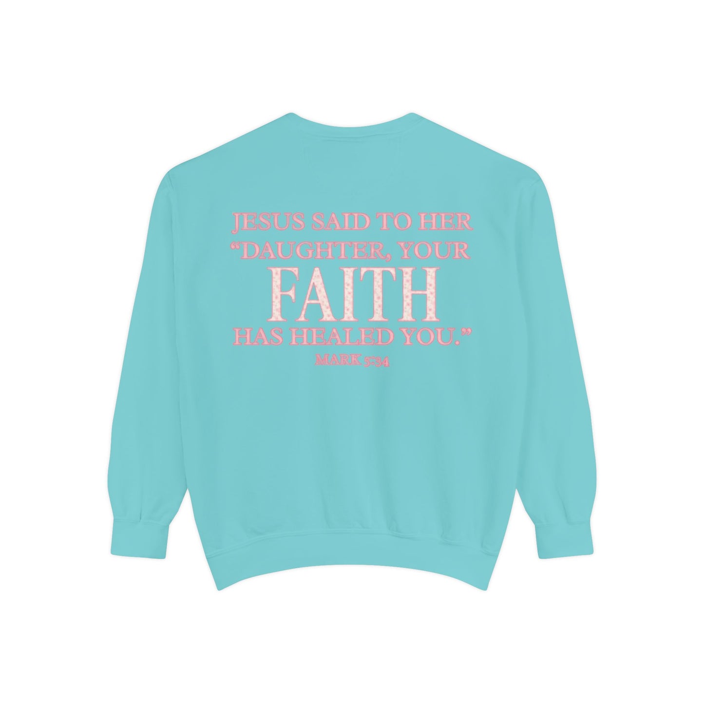 Faith-Inspired Unisex Sweatshirt, Cozy Sweatshirt, Inspirational Gift, Christian Apparel, Prayer Sweatshirt, Religious Fashion