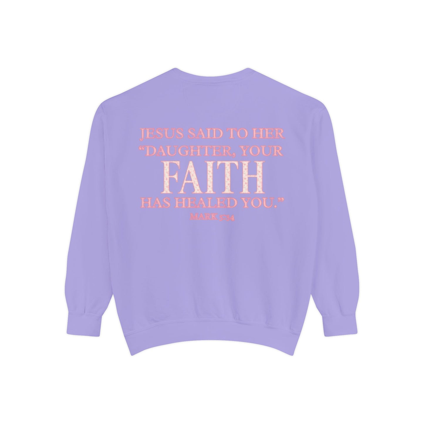 Faith-Inspired Unisex Sweatshirt, Cozy Sweatshirt, Inspirational Gift, Christian Apparel, Prayer Sweatshirt, Religious Fashion