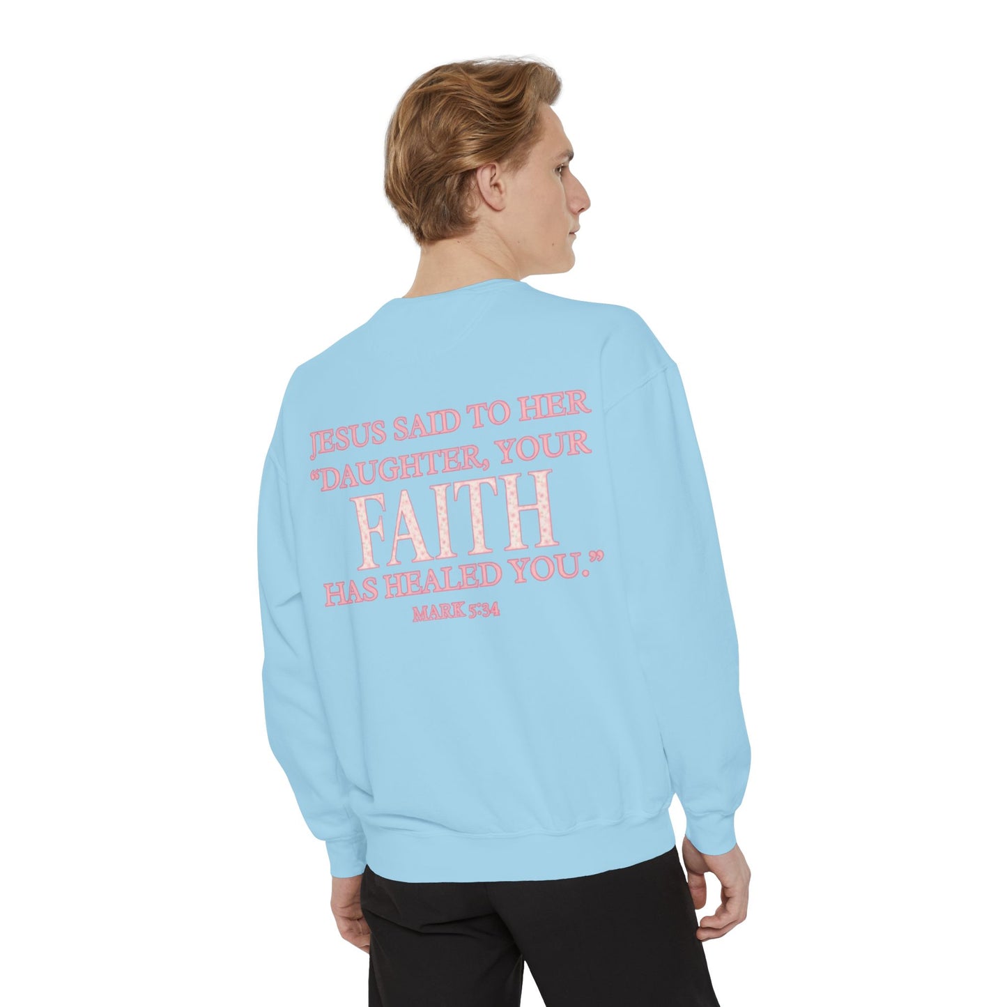Faith-Inspired Unisex Sweatshirt, Cozy Sweatshirt, Inspirational Gift, Christian Apparel, Prayer Sweatshirt, Religious Fashion