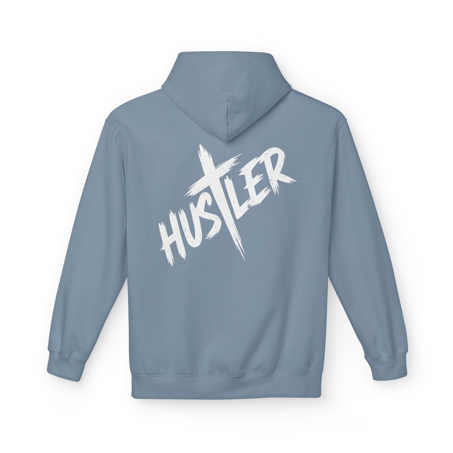 Unisex Hustler Fleece Hoodie - Stylish Streetwear, Casual Comfort, Gift for Hustlers, Trendy Layer, Perfect for Any Season