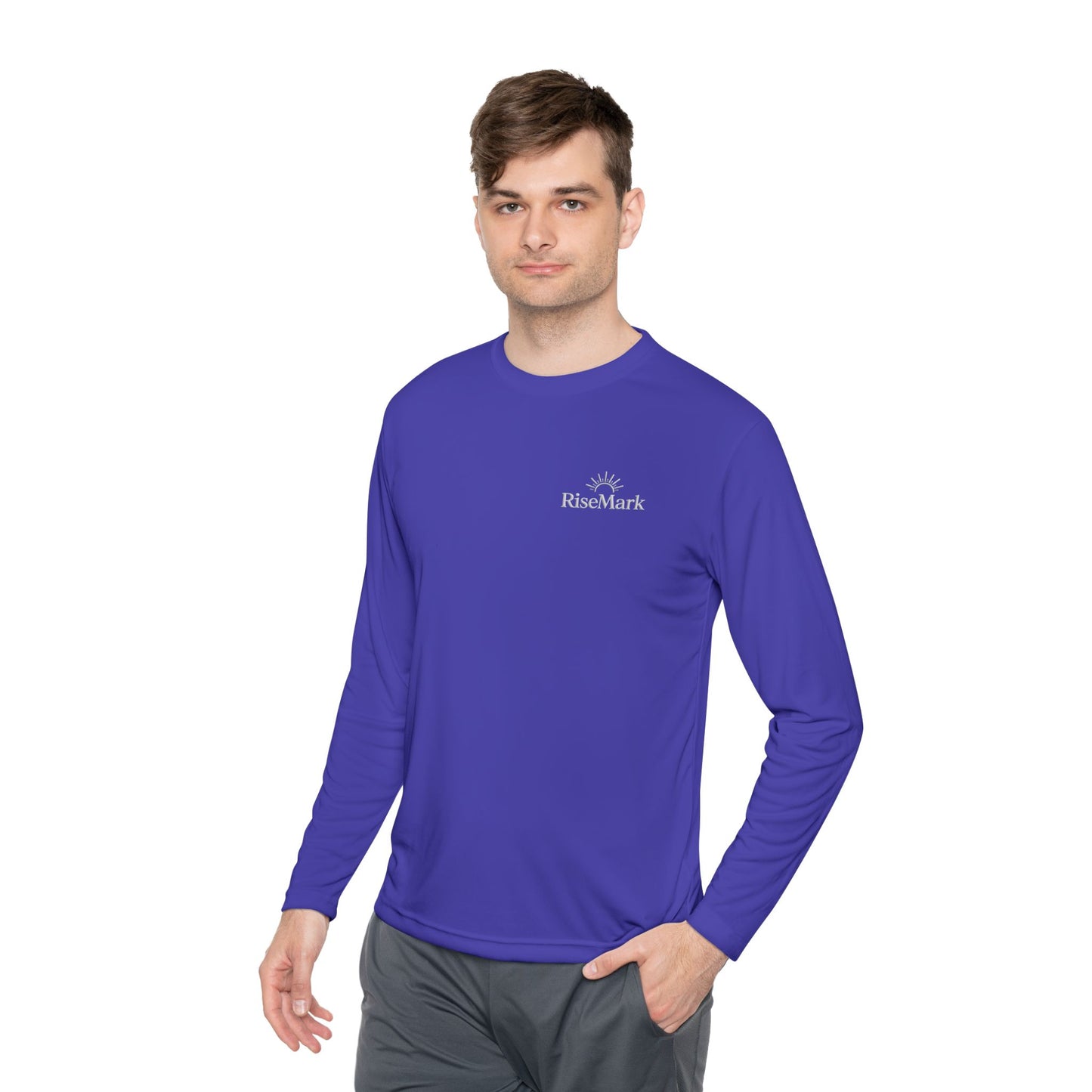Unisex Long Sleeve Hustler Tee, Motivational Athletic Shirt, gifts for hustlers, casual wear, street style fashion, workout apparel