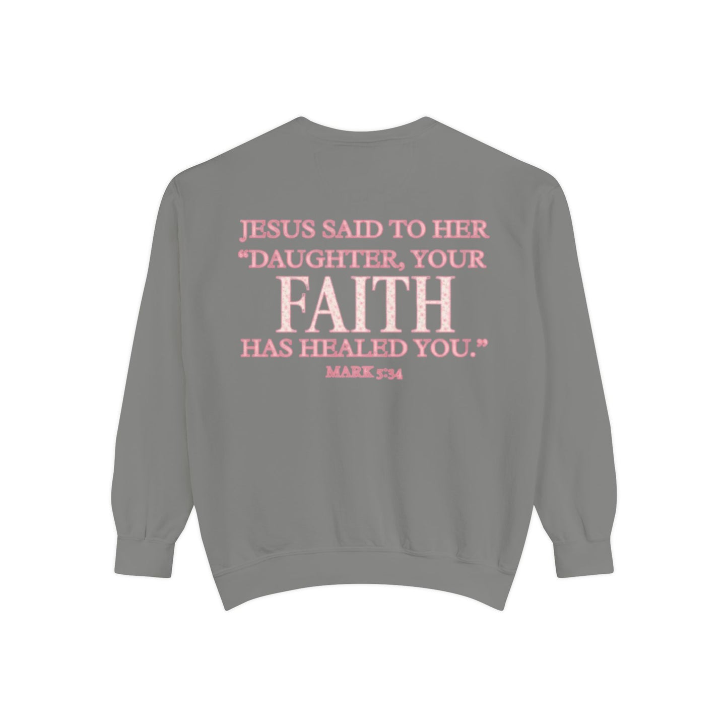 Faith-Inspired Unisex Sweatshirt, Cozy Sweatshirt, Inspirational Gift, Christian Apparel, Prayer Sweatshirt, Religious Fashion