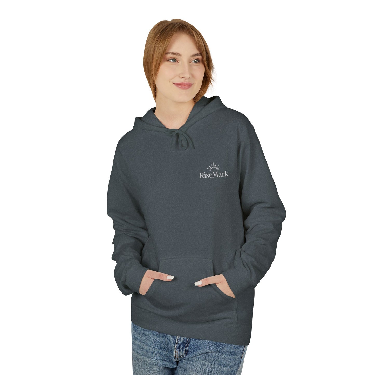 Faith-Inspired Unisex Fleece Hoodie with Cross Design | Cozy Religious Apparel | Perfect for Church, Gifts, Casual Wear
