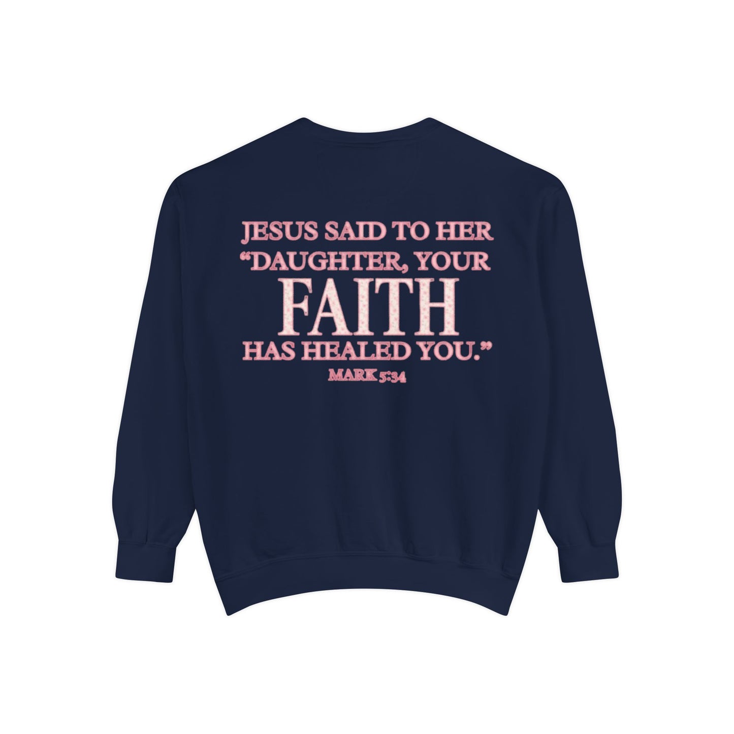 Faith-Inspired Unisex Sweatshirt, Cozy Sweatshirt, Inspirational Gift, Christian Apparel, Prayer Sweatshirt, Religious Fashion