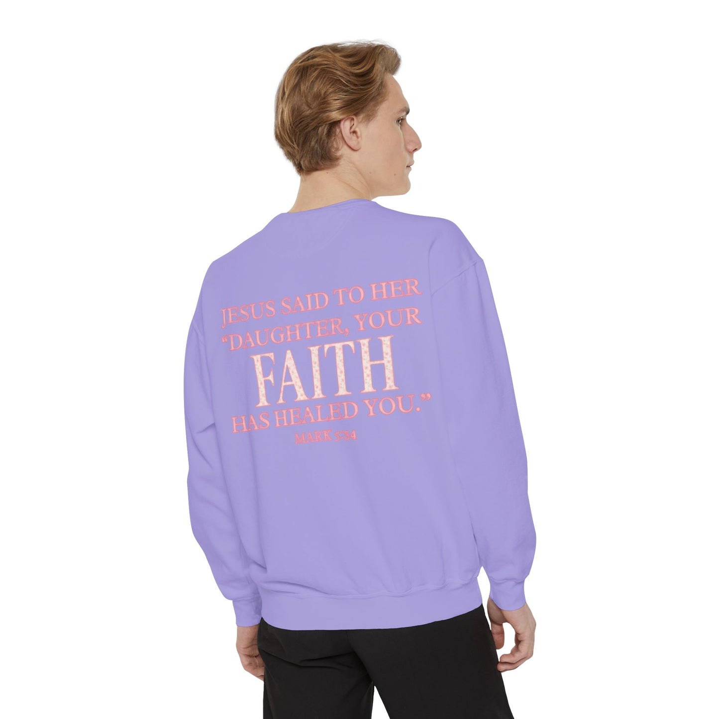 Faith-Inspired Unisex Sweatshirt, Cozy Sweatshirt, Inspirational Gift, Christian Apparel, Prayer Sweatshirt, Religious Fashion