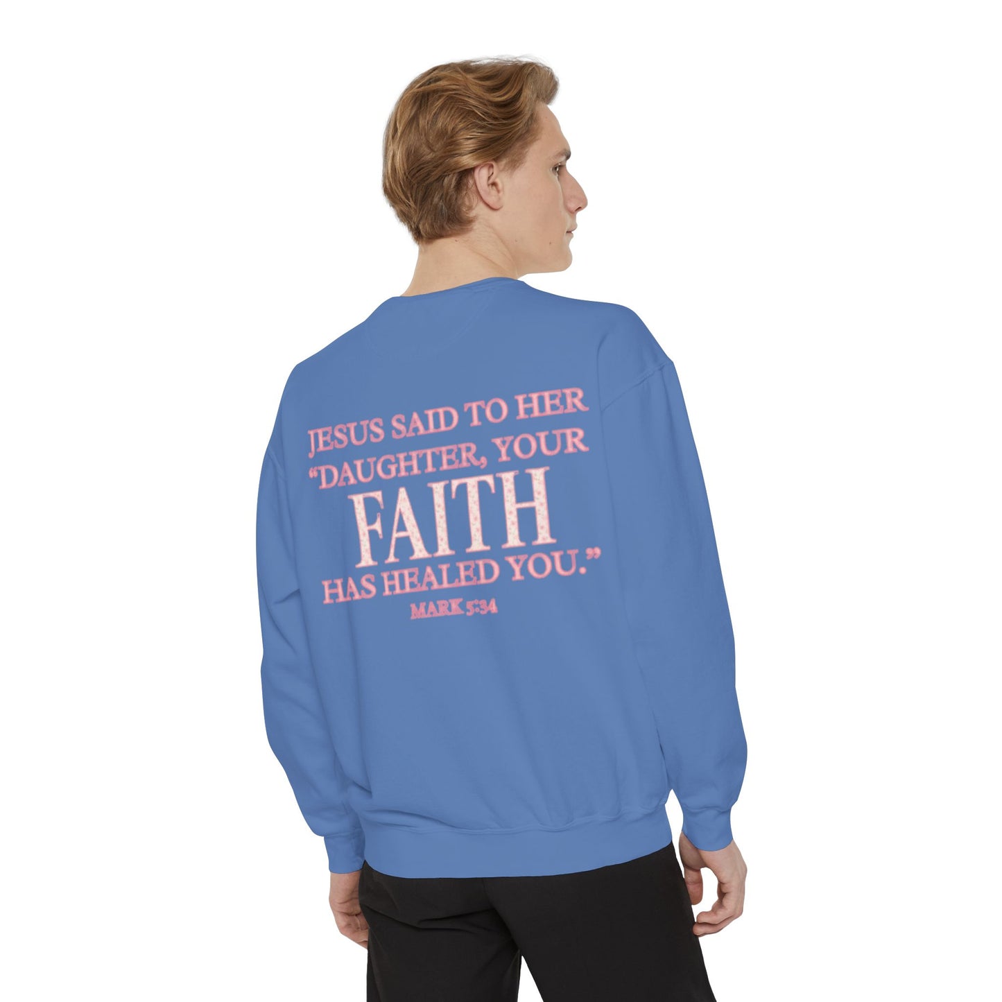 Faith-Inspired Unisex Sweatshirt, Cozy Sweatshirt, Inspirational Gift, Christian Apparel, Prayer Sweatshirt, Religious Fashion