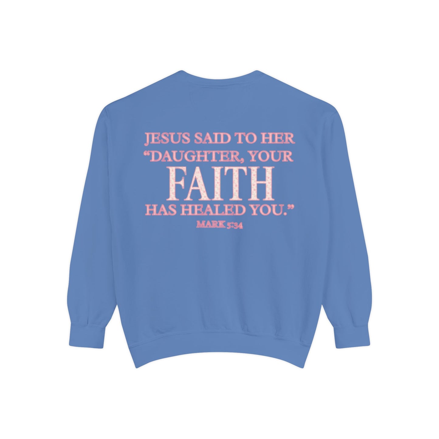 Faith-Inspired Unisex Sweatshirt, Cozy Sweatshirt, Inspirational Gift, Christian Apparel, Prayer Sweatshirt, Religious Fashion