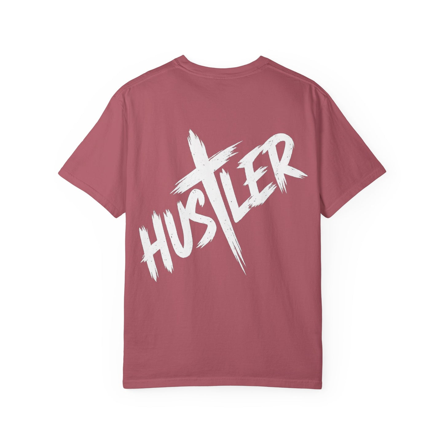 Hustler Unisex Garment-Dyed T-Shirt, Trendy Graphic Tee, Fashionable Everyday Wear, Perfect Gift for Entrepreneurs, Casual Streetwear